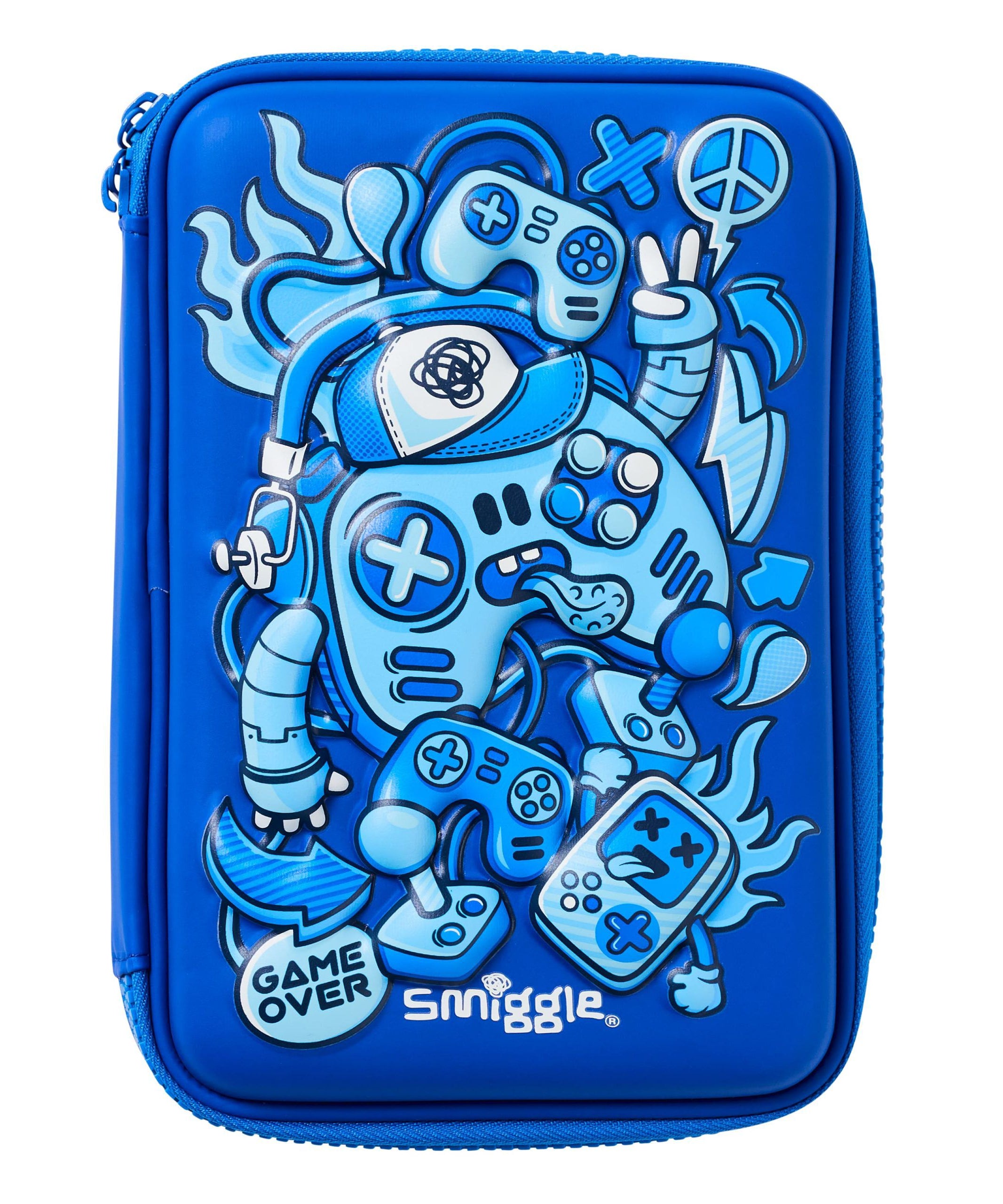 Smiggle - Oh Yeah Hardtop Kalem Kutusu-Dinossi