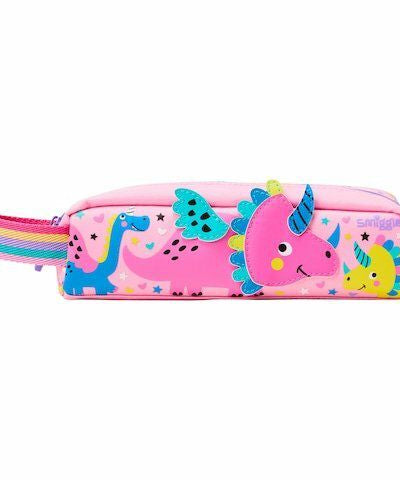 Smiggle – Up & Down Sevimli Klasik Kalem Kutusu-Dinossi