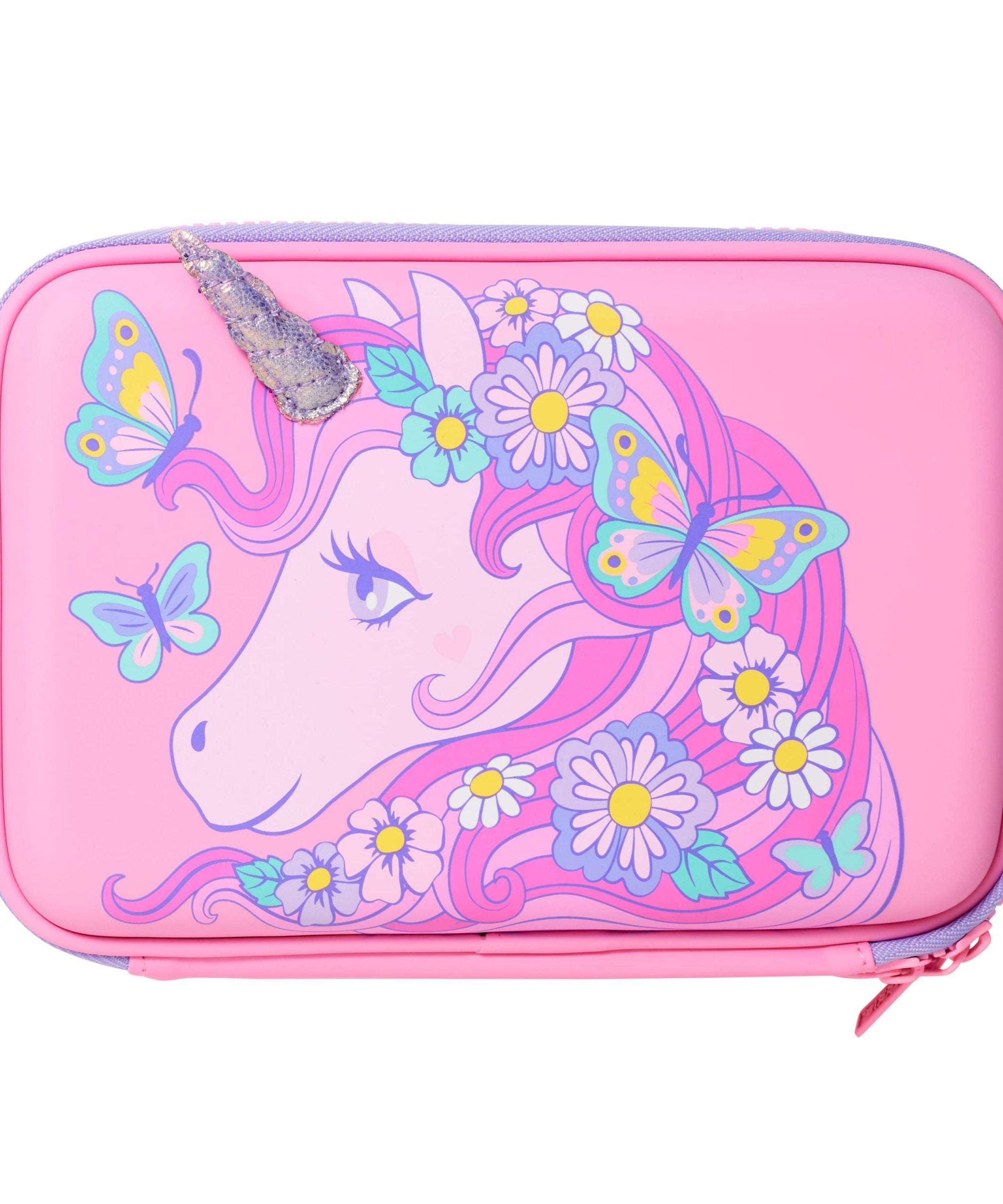 Smiggle - Hey There Hardtop Double Kalem Kutusu-Dinossi