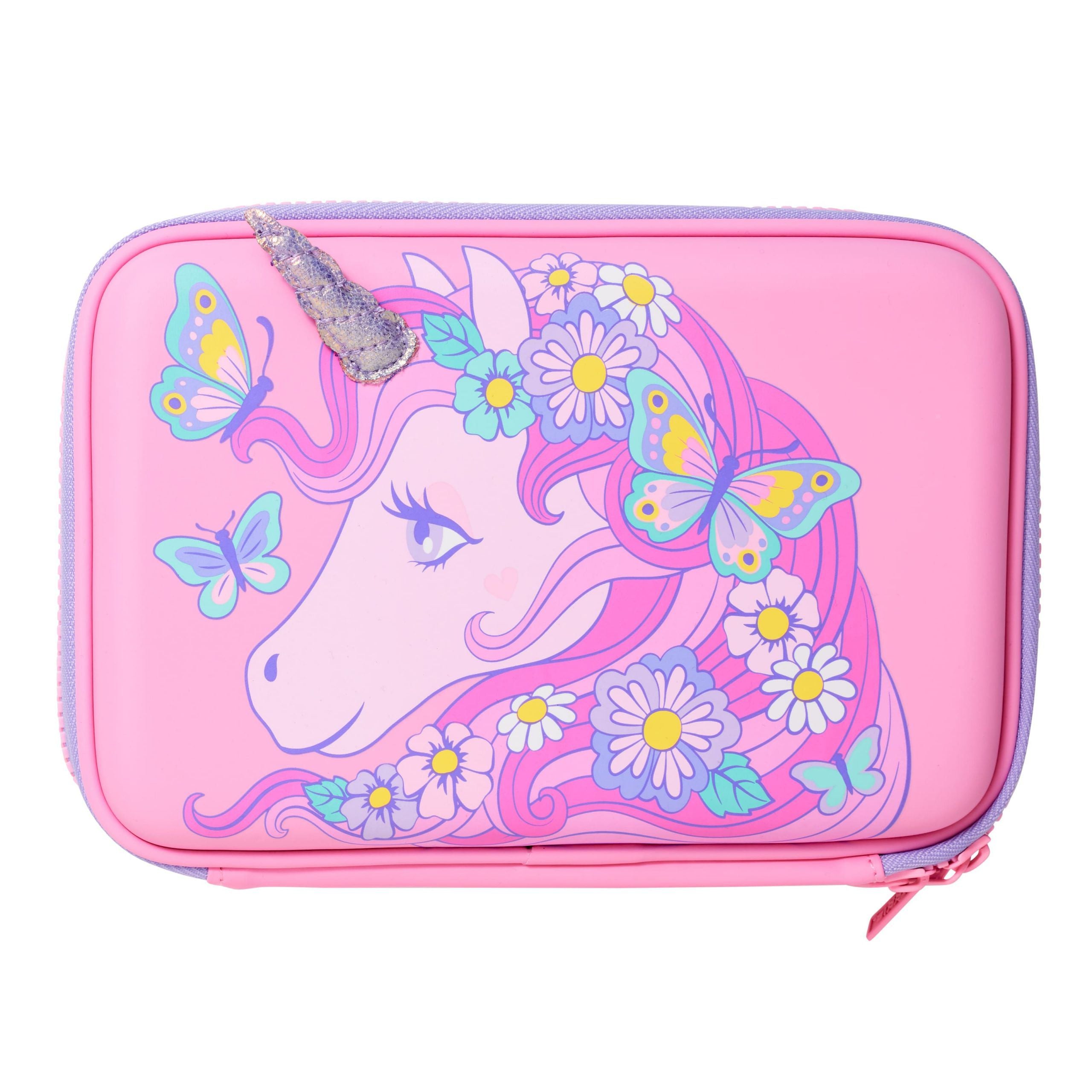 Smiggle - Hey There Hardtop Double Kalem Kutusu-Dinossi
