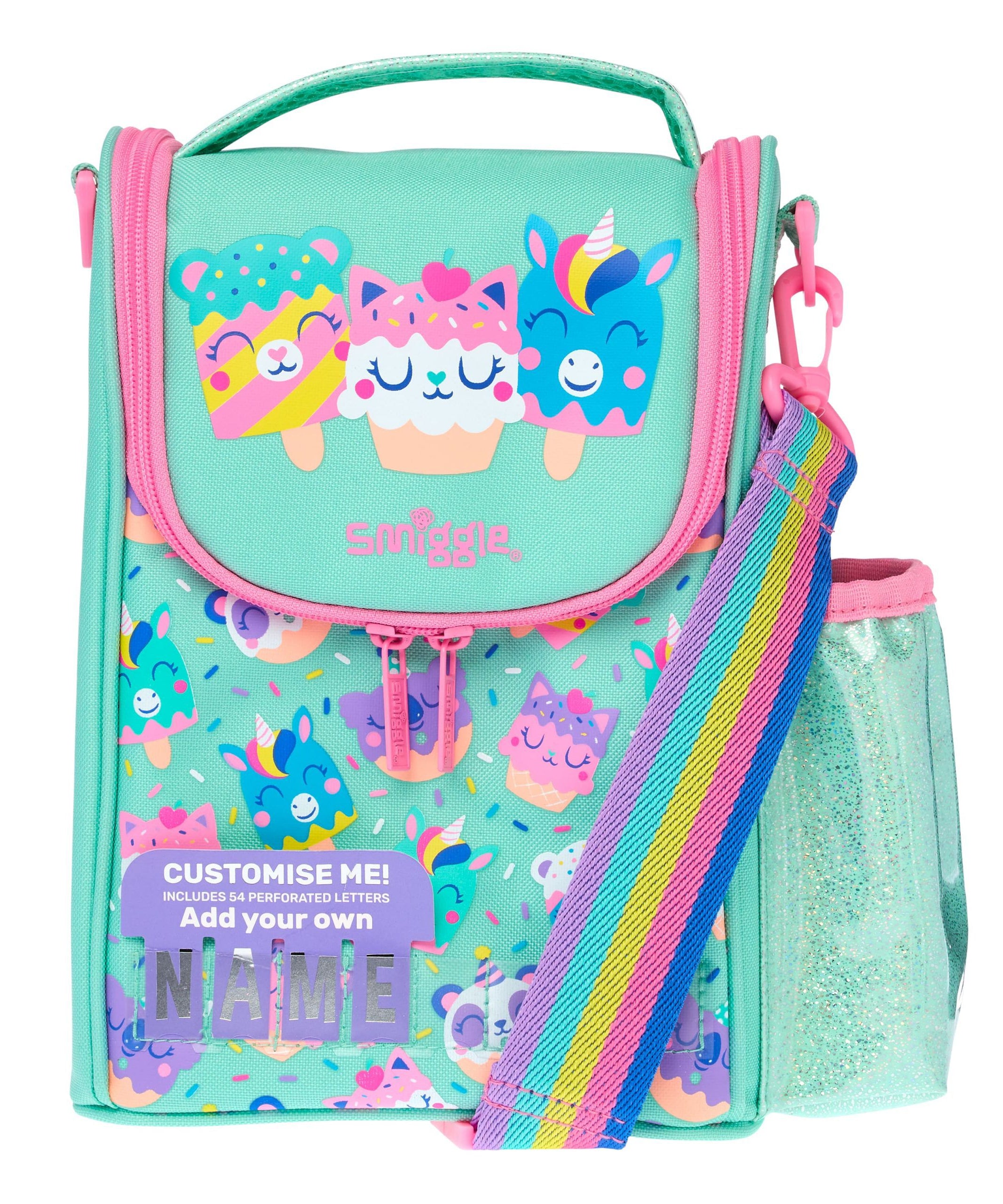 Smiggle - Cloud Nine Junior İsimlikli Beslenme Çantası-Dinossi