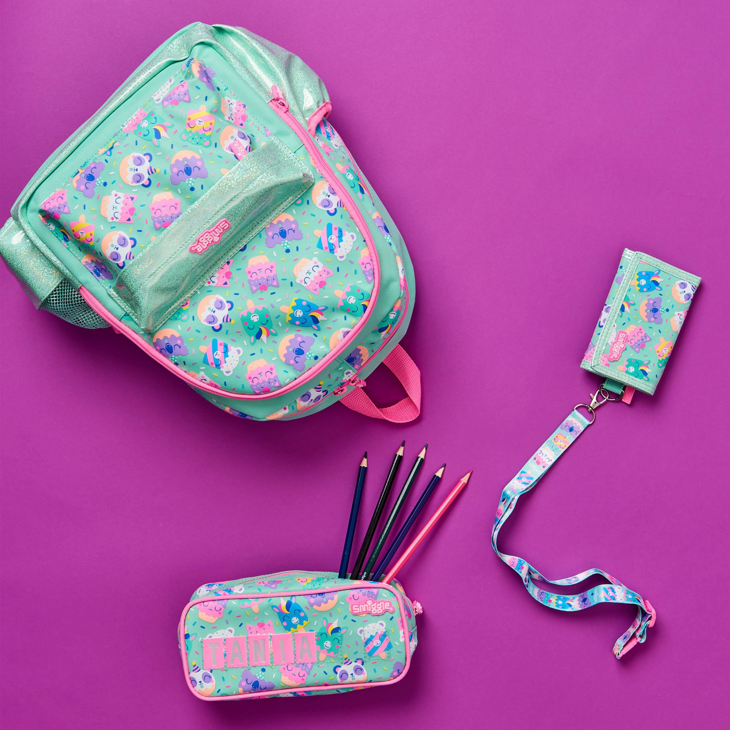 Smiggle - Cloud Nine Junior Sırt Çantası-Dinossi