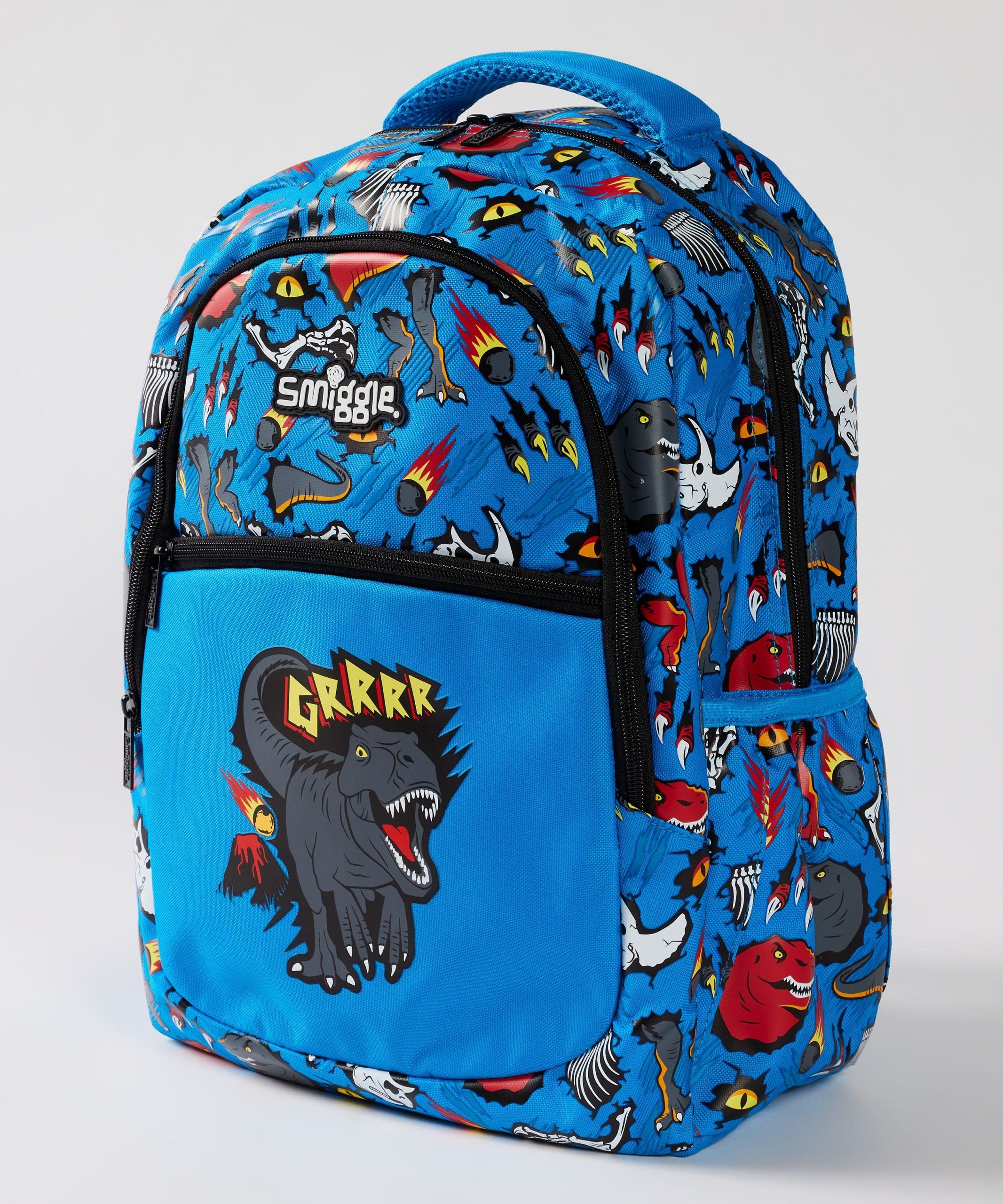 Smiggle - Peppy 4'lü Okul Çanta Seti-Dinossi