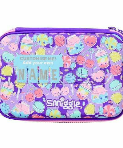 Smiggle - Prime Hardtop İsimlikli Kalem Kutusu-Dinossi