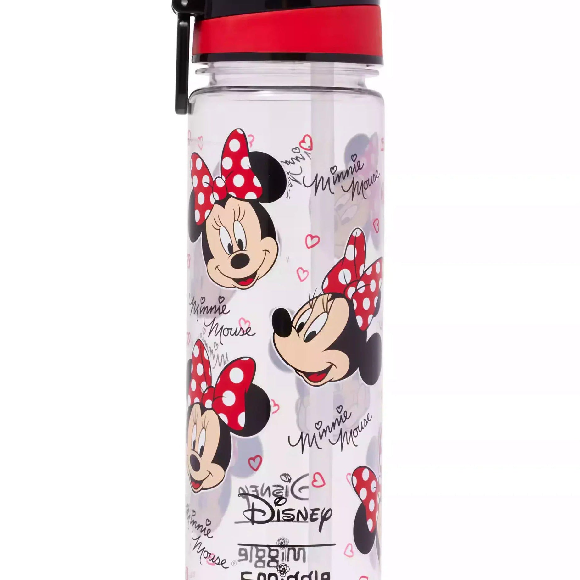 Smiggle - Minnie Mouse 650ML Pipetli BPAsız Suluk-Dinossi