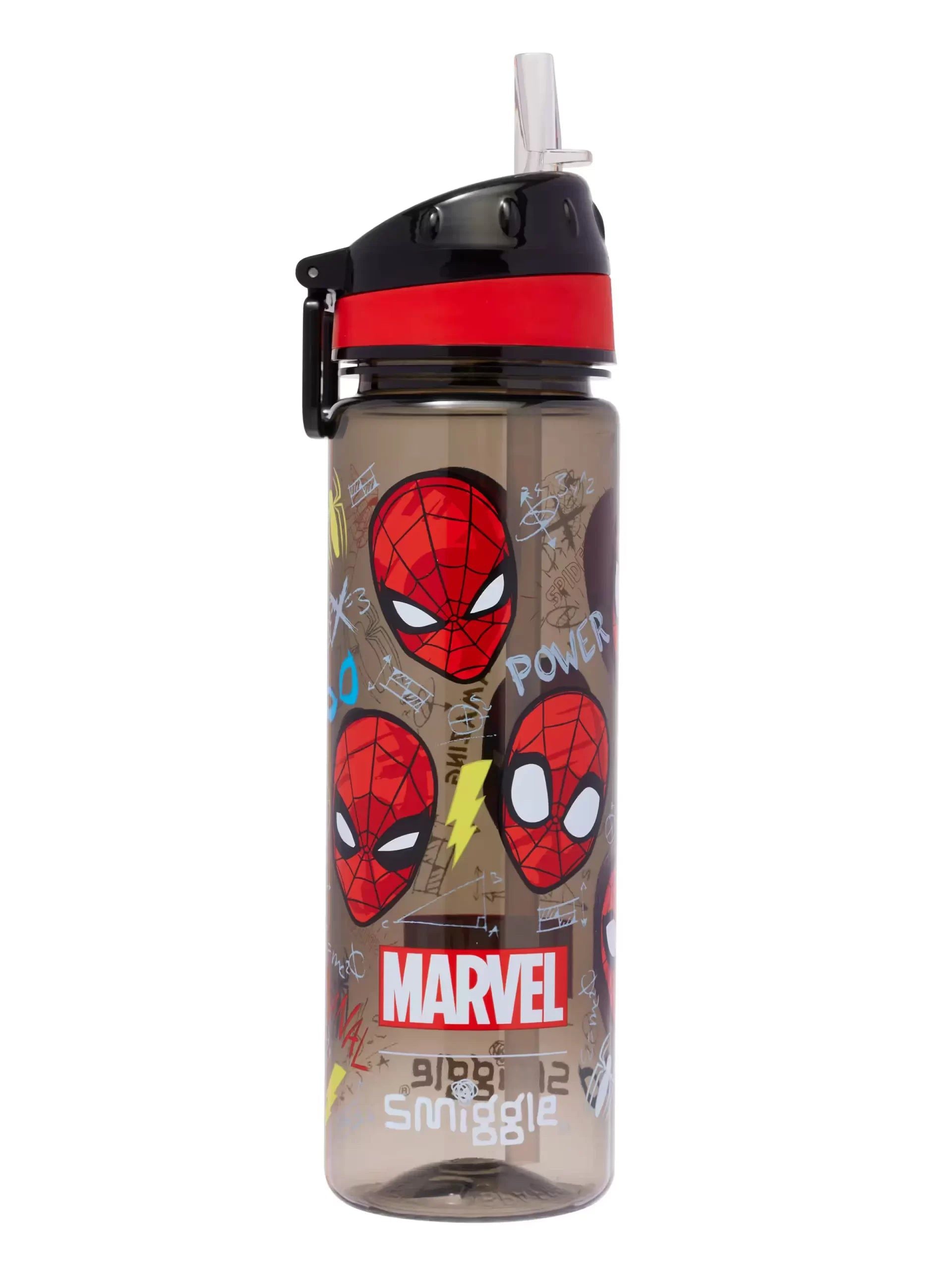 Smiggle - Spider-Man 650ML BPA İçermeyen Suluk-Dinossi