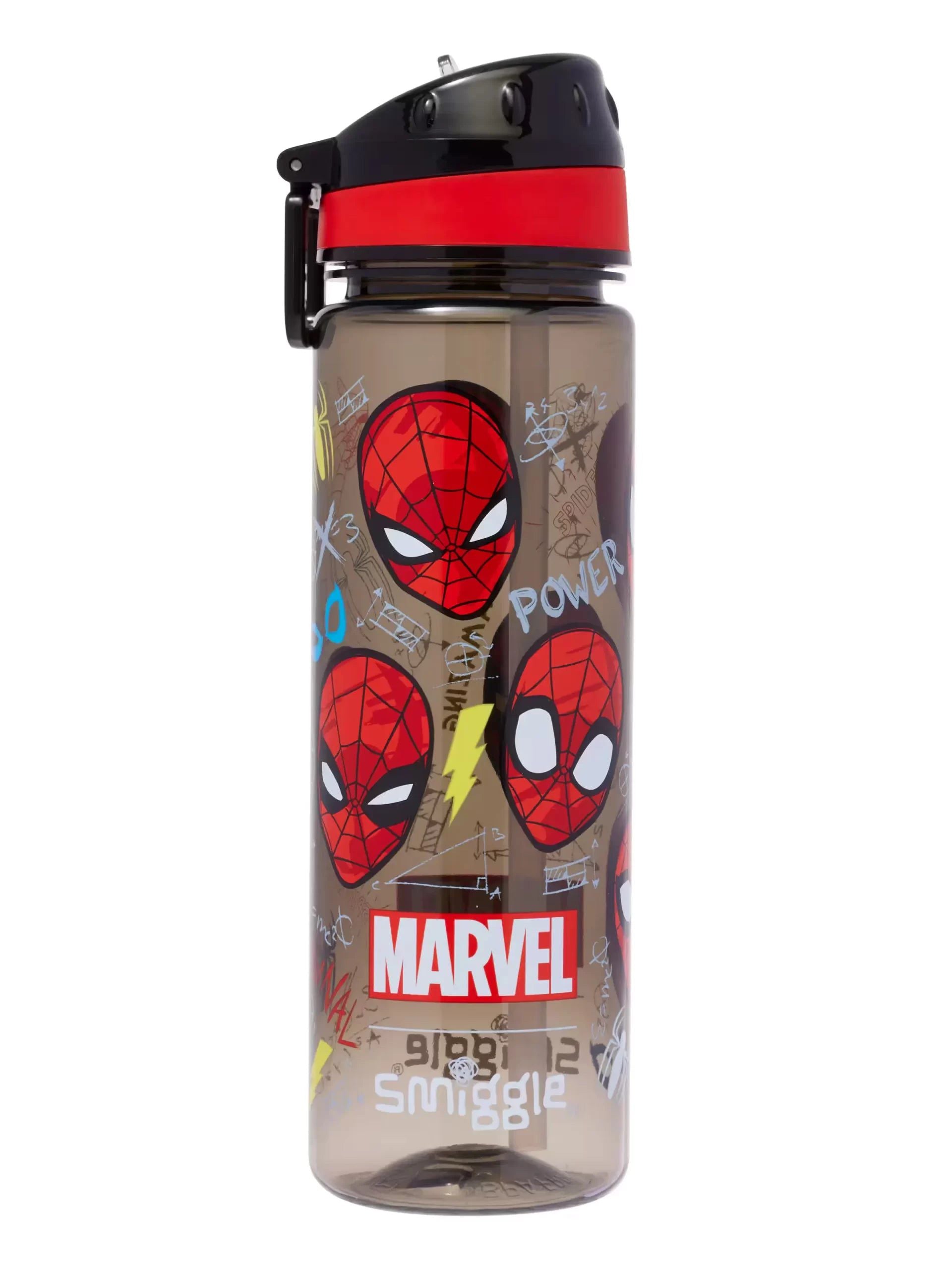 Smiggle - Spider-Man 650ML BPA İçermeyen Suluk-Dinossi
