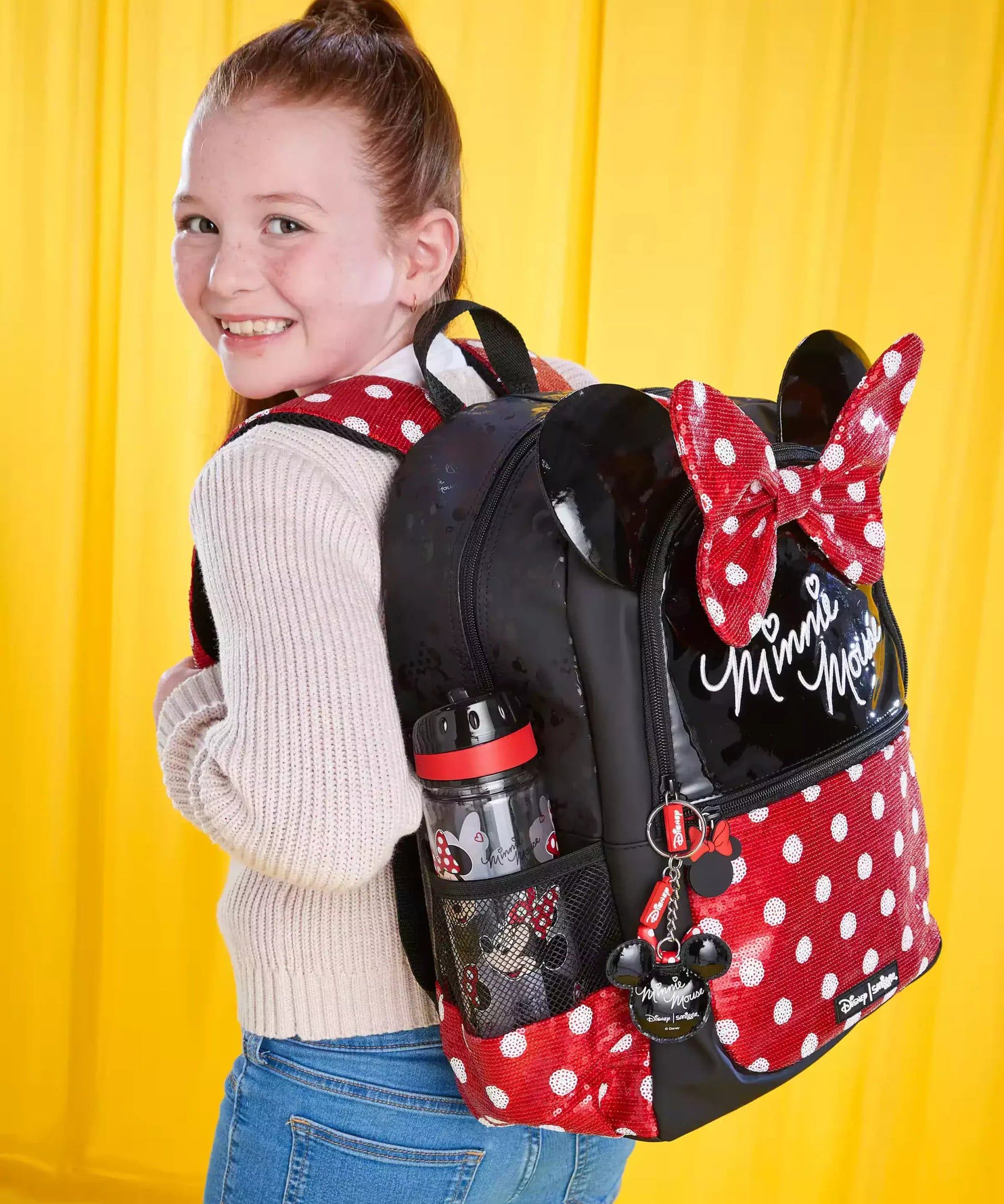 Smiggle - Disney Minnie Mouse 2li Okul Çanta Seti-Dinossi