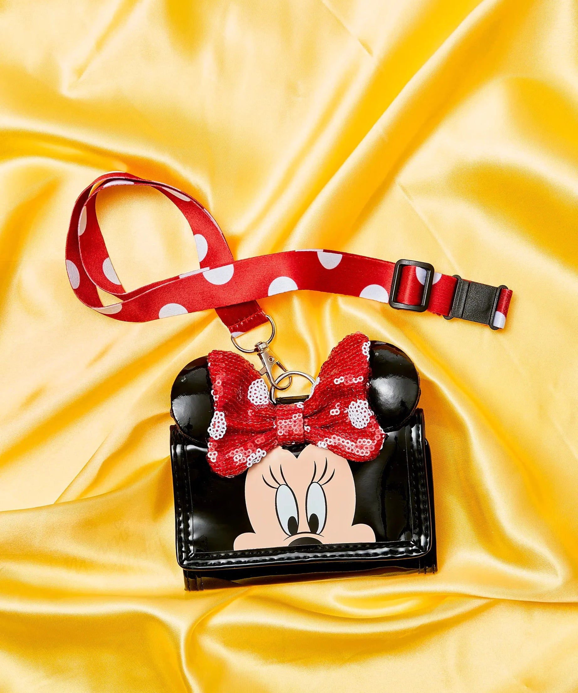 Smiggle - Minnie Mouse Karakterli İpli Cüzdan-Dinossi