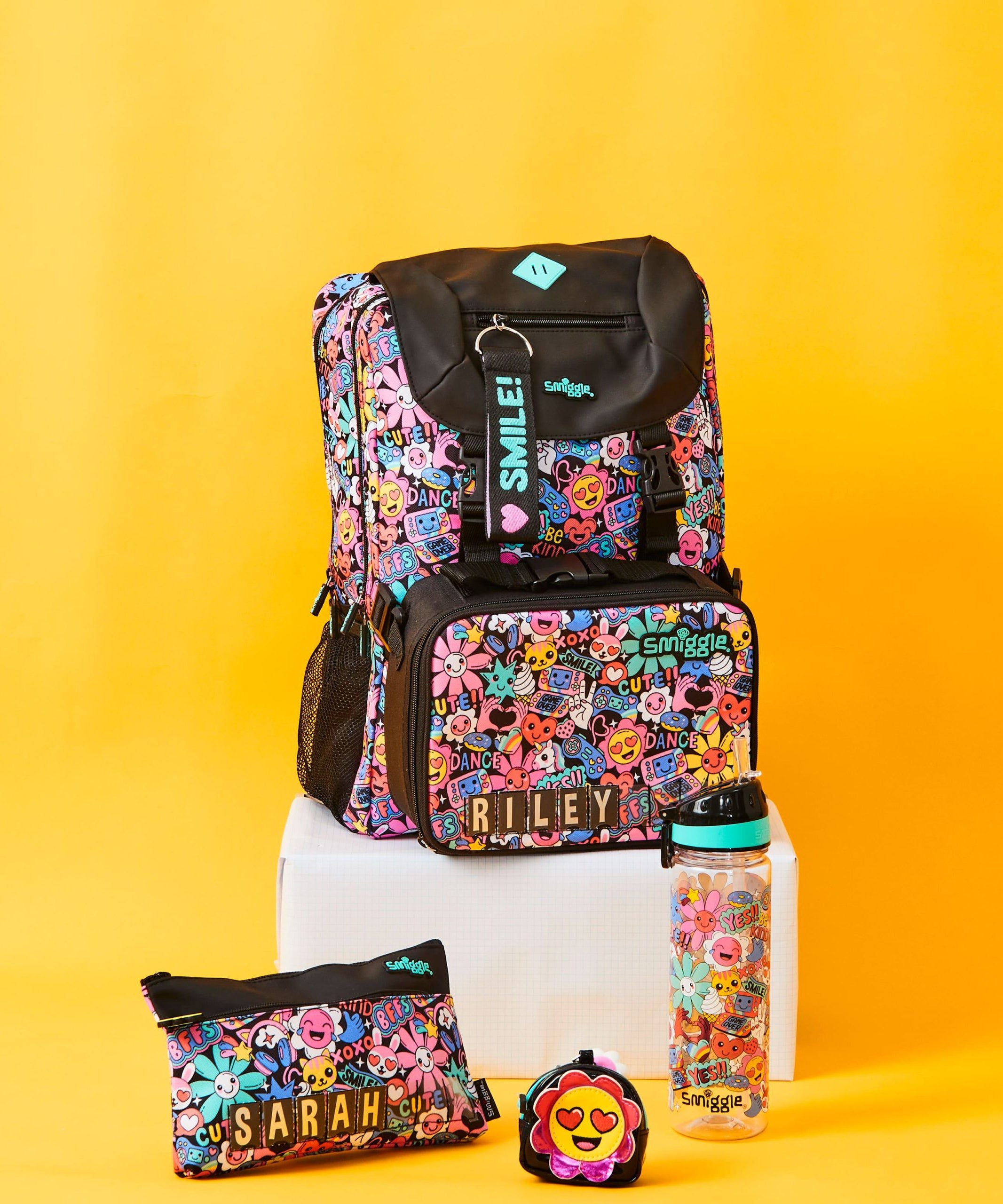 Smiggle - Bright Side 650ML BPA İçermeyen Suluk-Dinossi