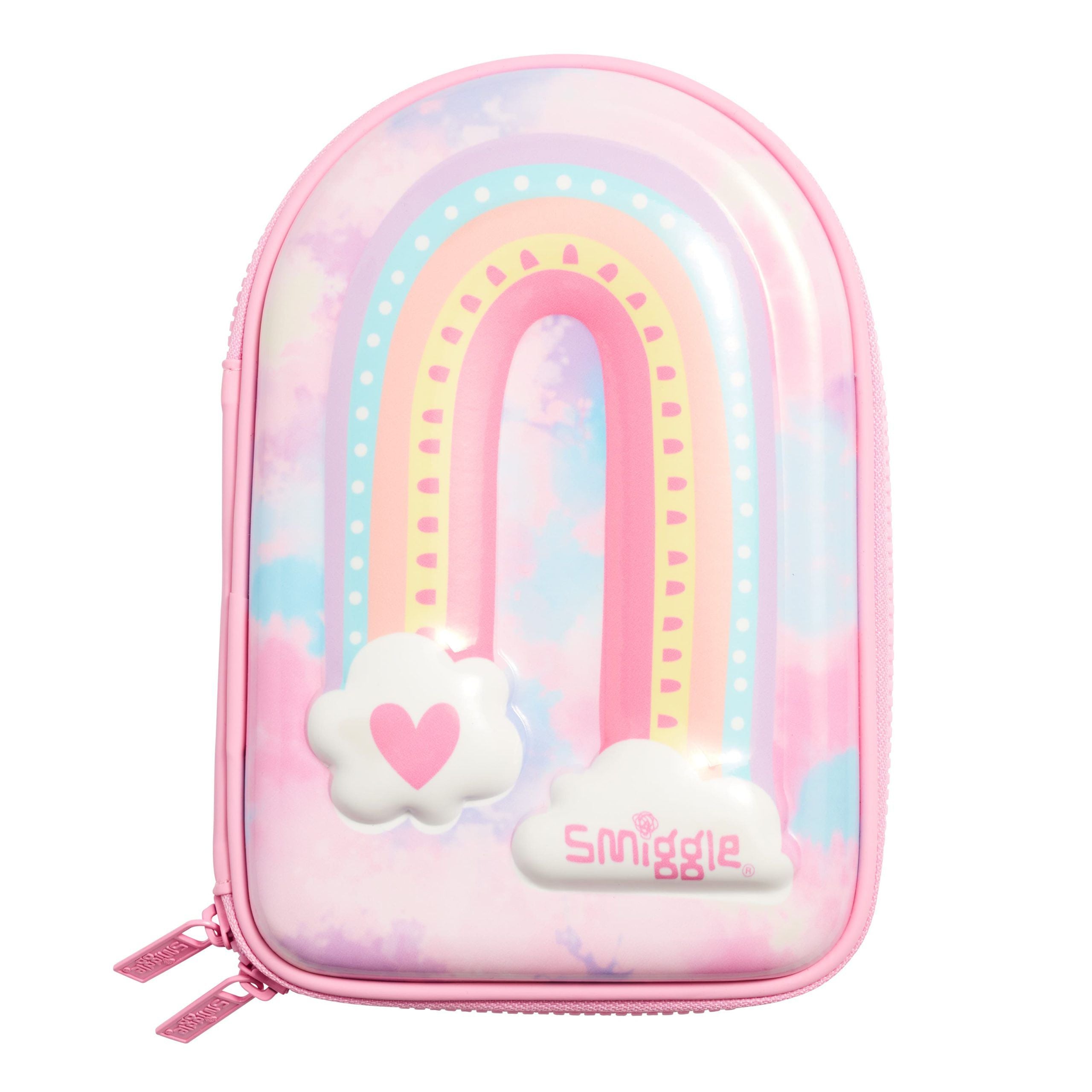Smiggle - Bright Side Hardtop Kalem Kutusu-Dinossi