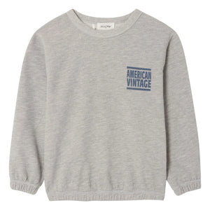 American Vintage - Zofbay sweatshirt | Kırçıllı gri