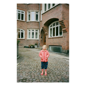 Flöss - Misty Strawberries Rain Boots | Red