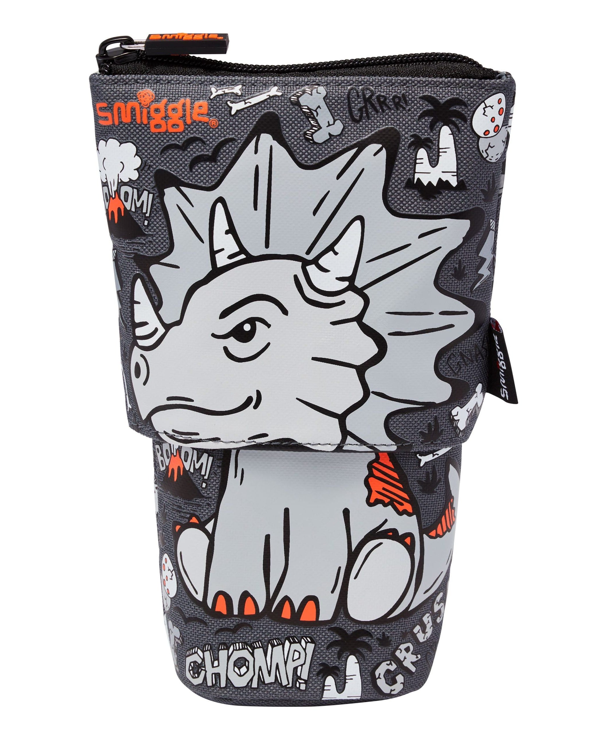 Smiggle - Animalia Kalem Kutusu ve Standı-Dinossi