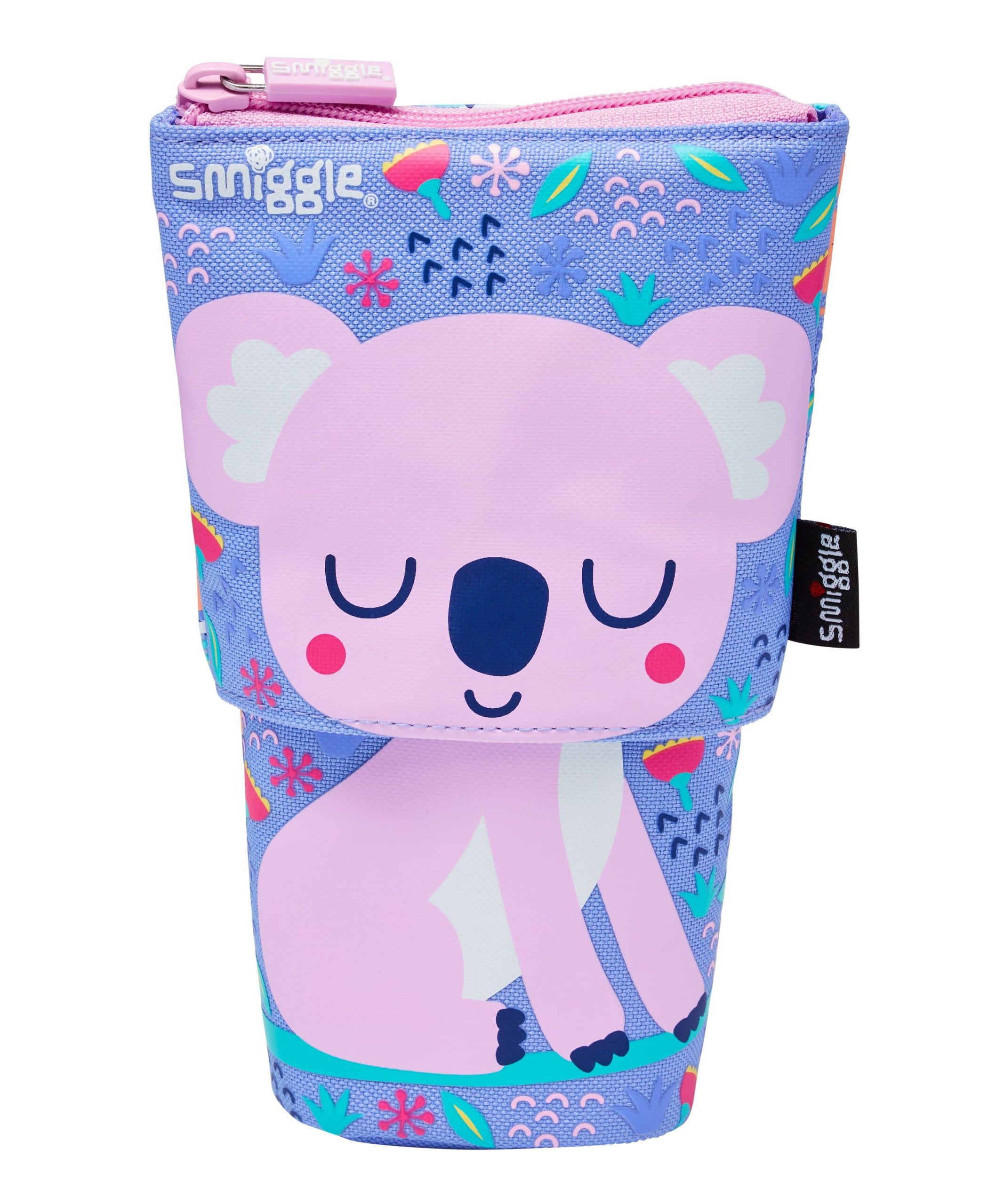 Smiggle - Animalia Kalem Kutusu ve Standı-Dinossi