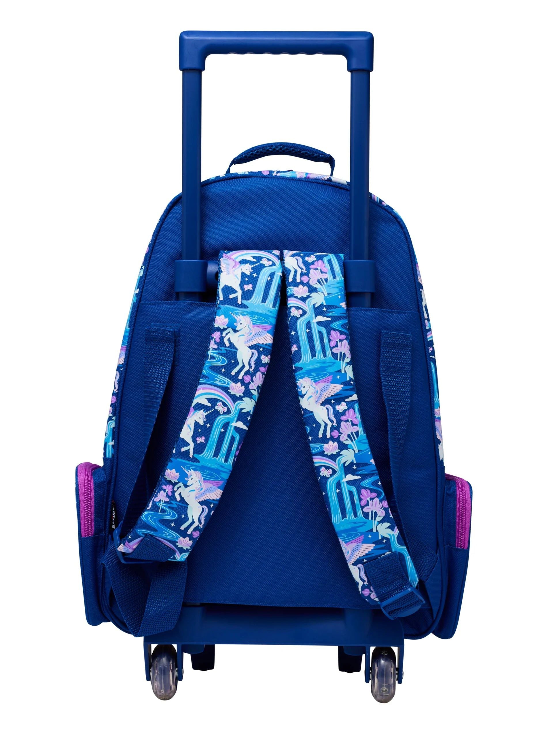 Smiggle - Away Çekçekli Işıklı Sırt Çantası-Dinossi