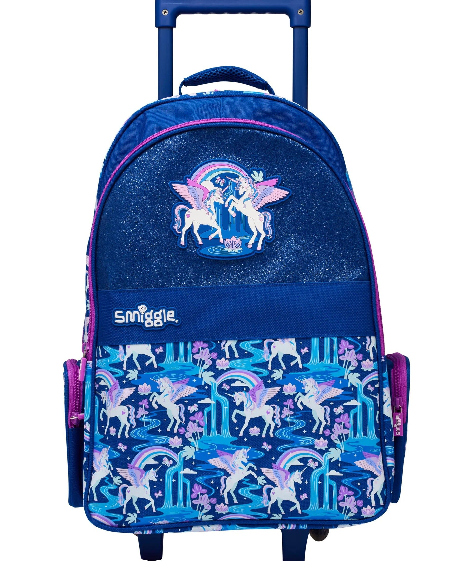 Smiggle - Away Çekçekli Işıklı Sırt Çantası-Dinossi