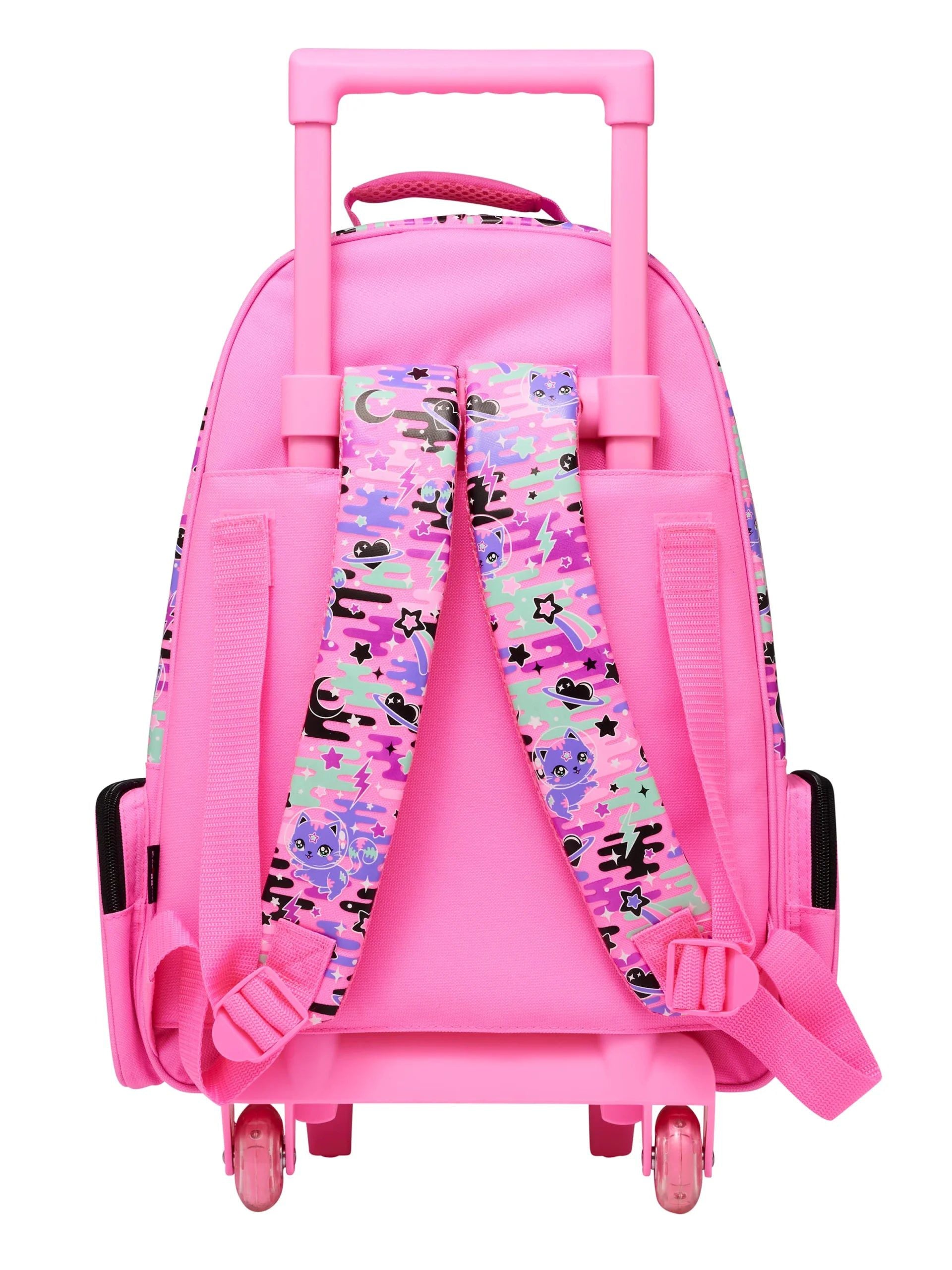 Smiggle - Away Çekçekli Işıklı Sırt Çantası-Dinossi