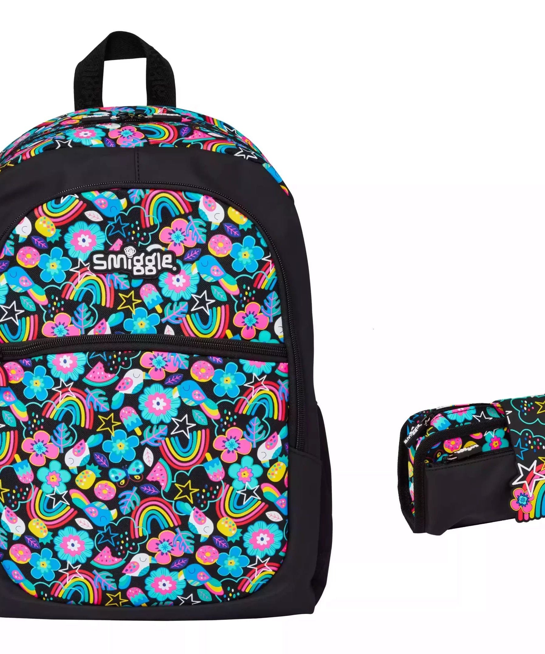 Smiggle – Drift 2li Okul Çanta Seti-Dinossi