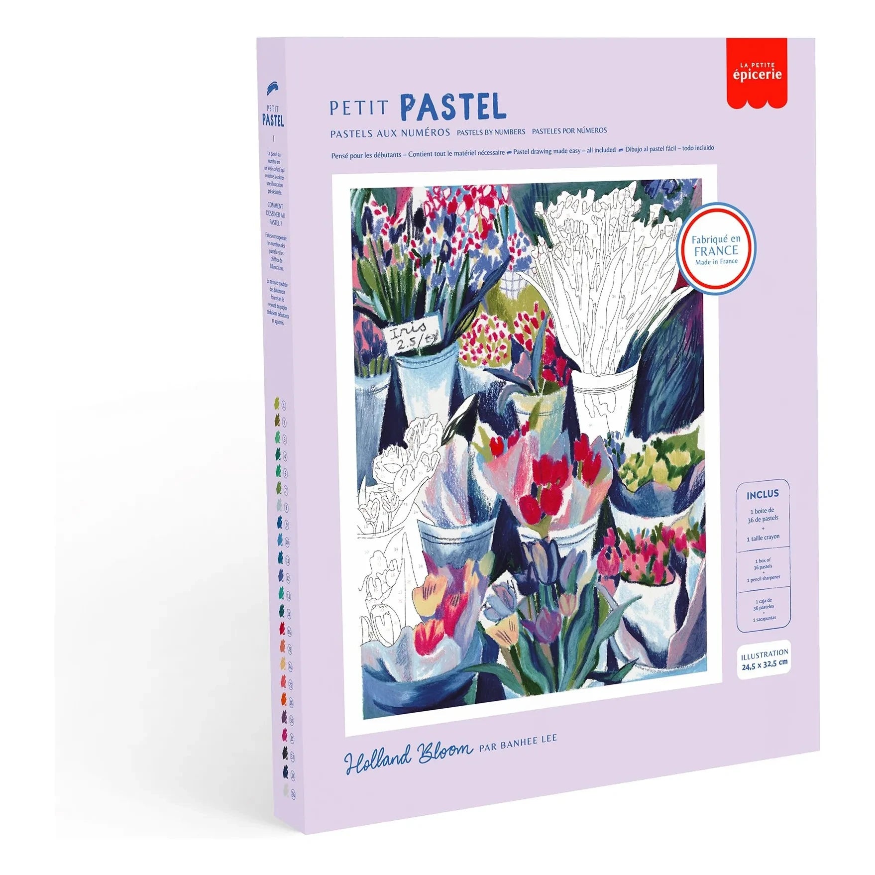 La Petite Épicerie - Numaralara göre pastel seti - Holland Bloom