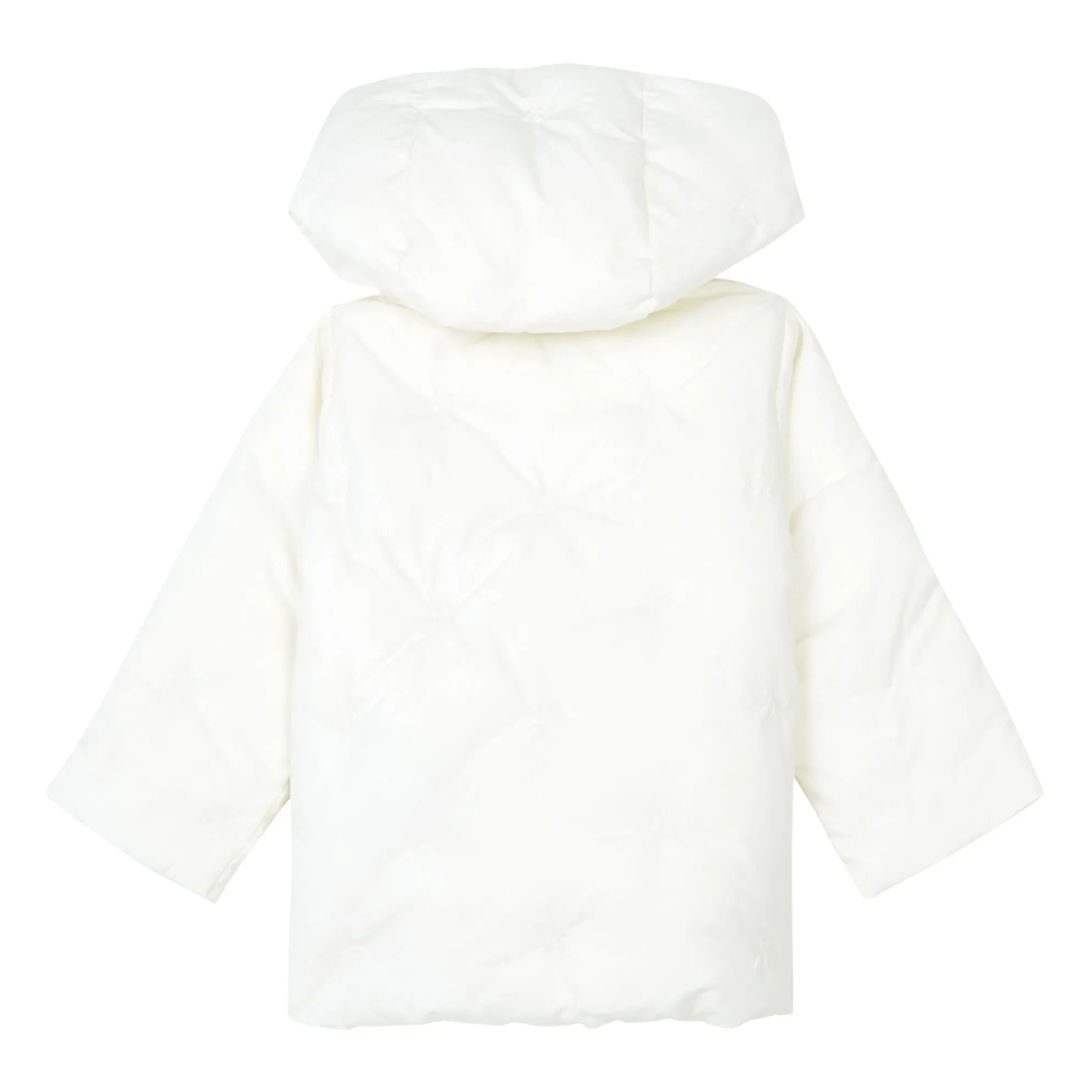 Bonpoint - Bonno Organic Cherry Cotton Coat | Ivory