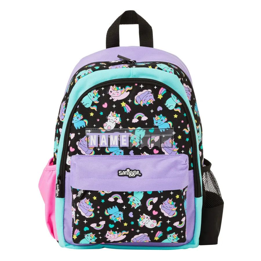 Smiggle - Sky Hi Junior 3'lü Anaokulu ve Kreş Çanta Seti-Dinossi