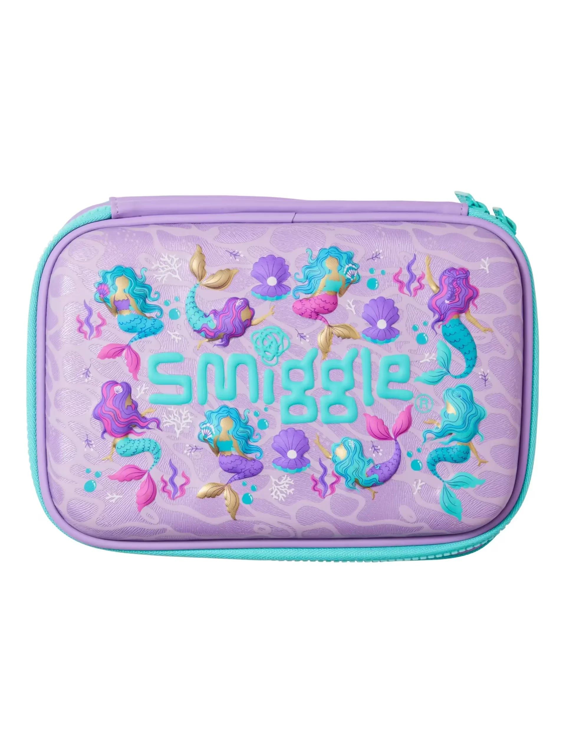 Smiggle - Drift Hardtop İkili Kalem Kutusu-Dinossi