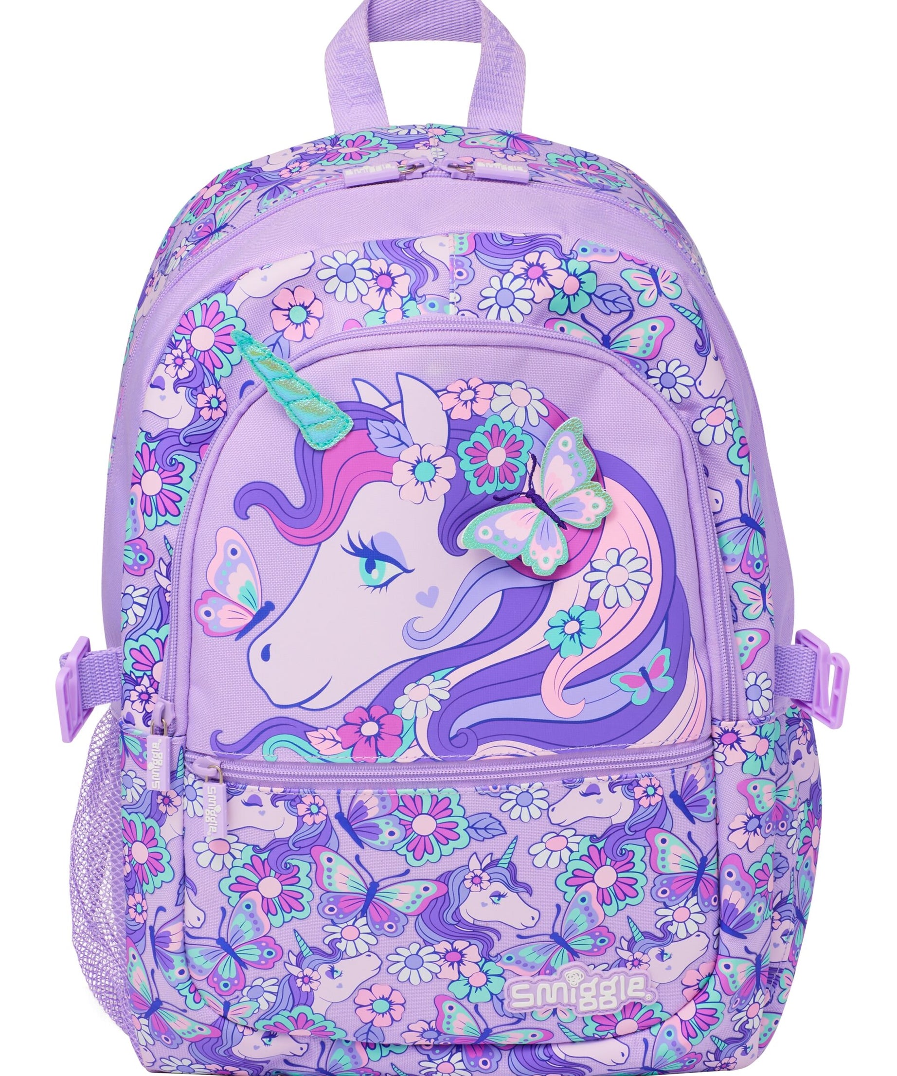 Smiggle - Hi There Klasik Okul Sırt Çantası-Dinossi