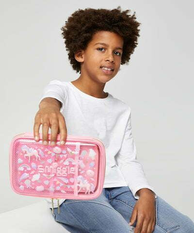 Smiggle - Fiesta HardTop Kalem Kutusu-Dinossi