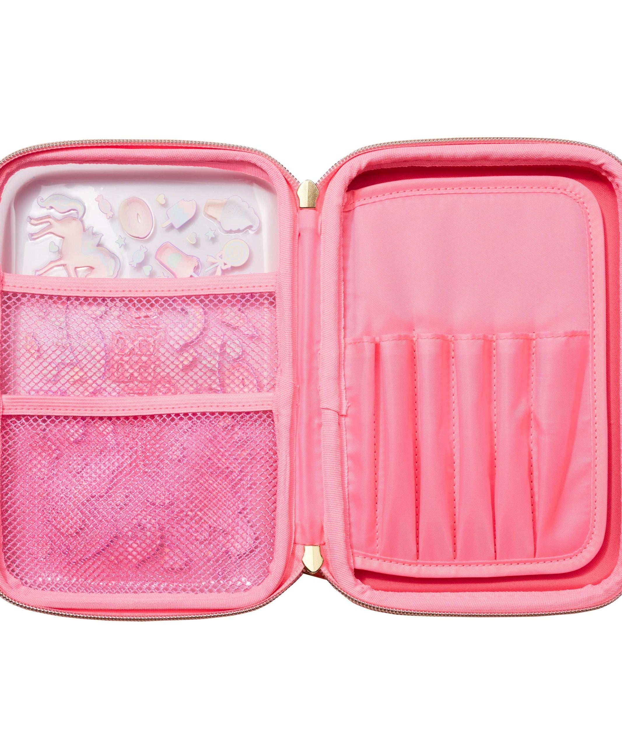 Smiggle - Fiesta HardTop Kalem Kutusu-Dinossi