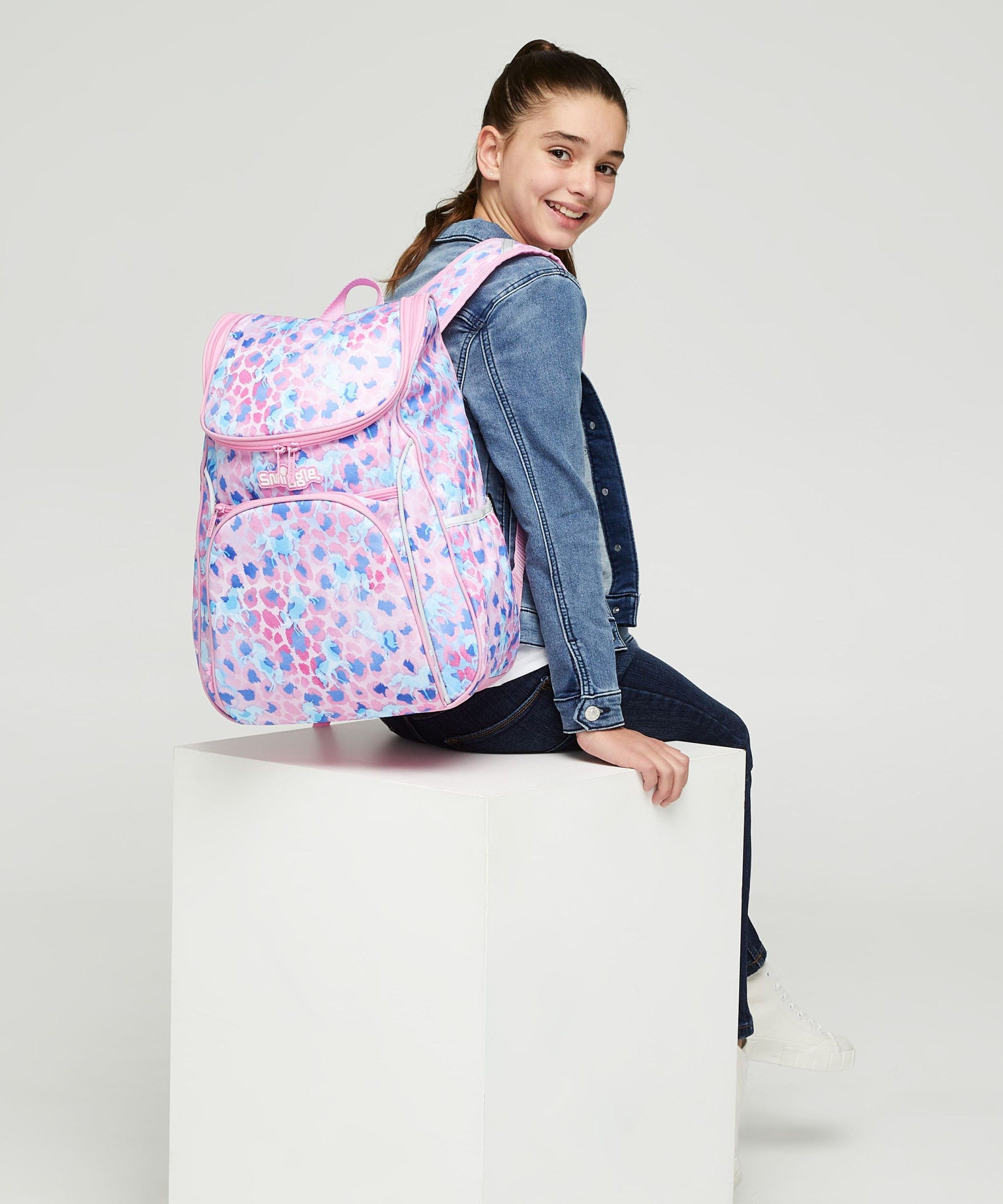 Smiggle - Mirage Access Sırt Çantası-Dinossi