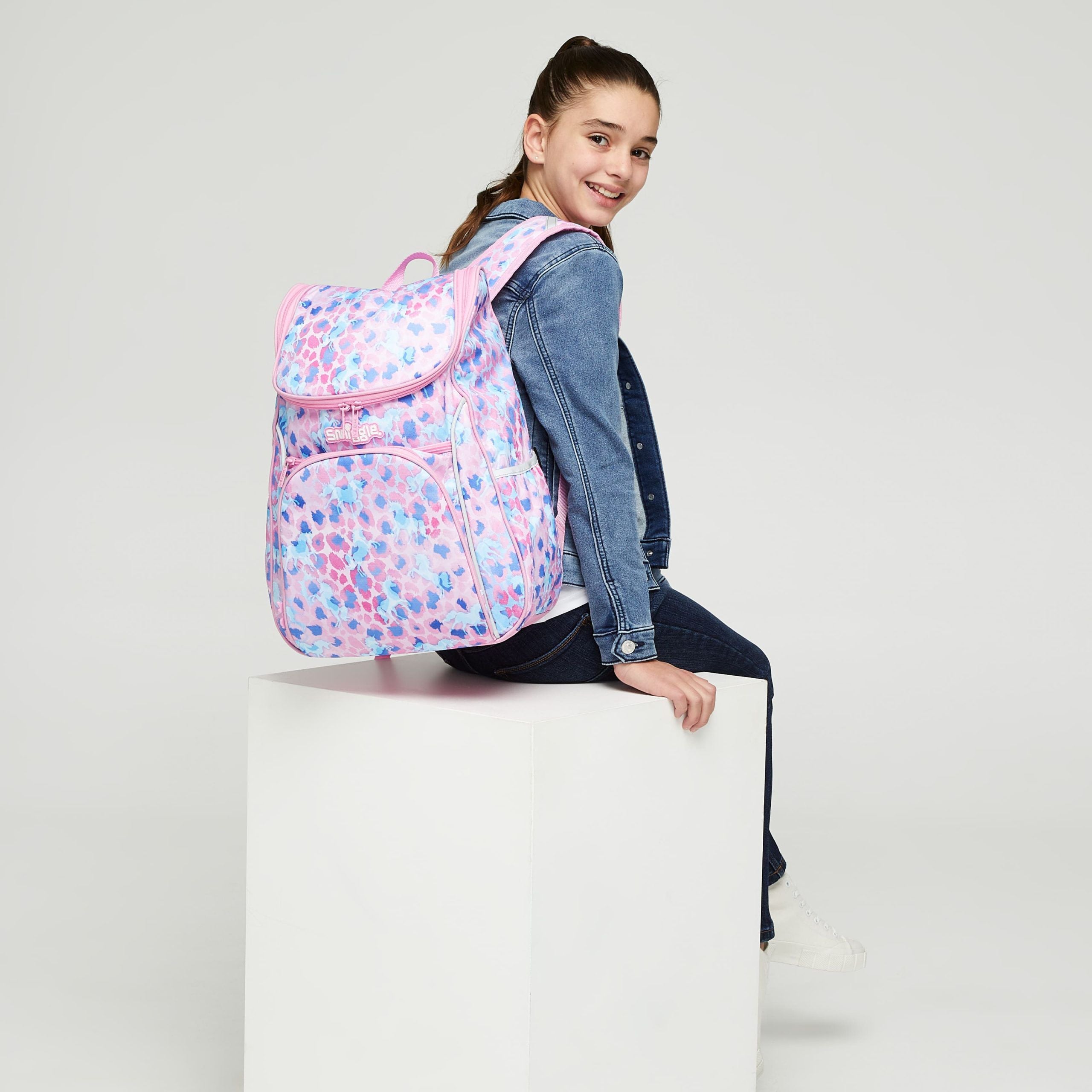 Smiggle - Mirage Access Sırt Çantası-Dinossi