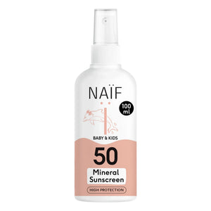 Naïf Natural Skincare - SPF50 Bebek ve Çocuk Güneş Spreyi - 100 ml