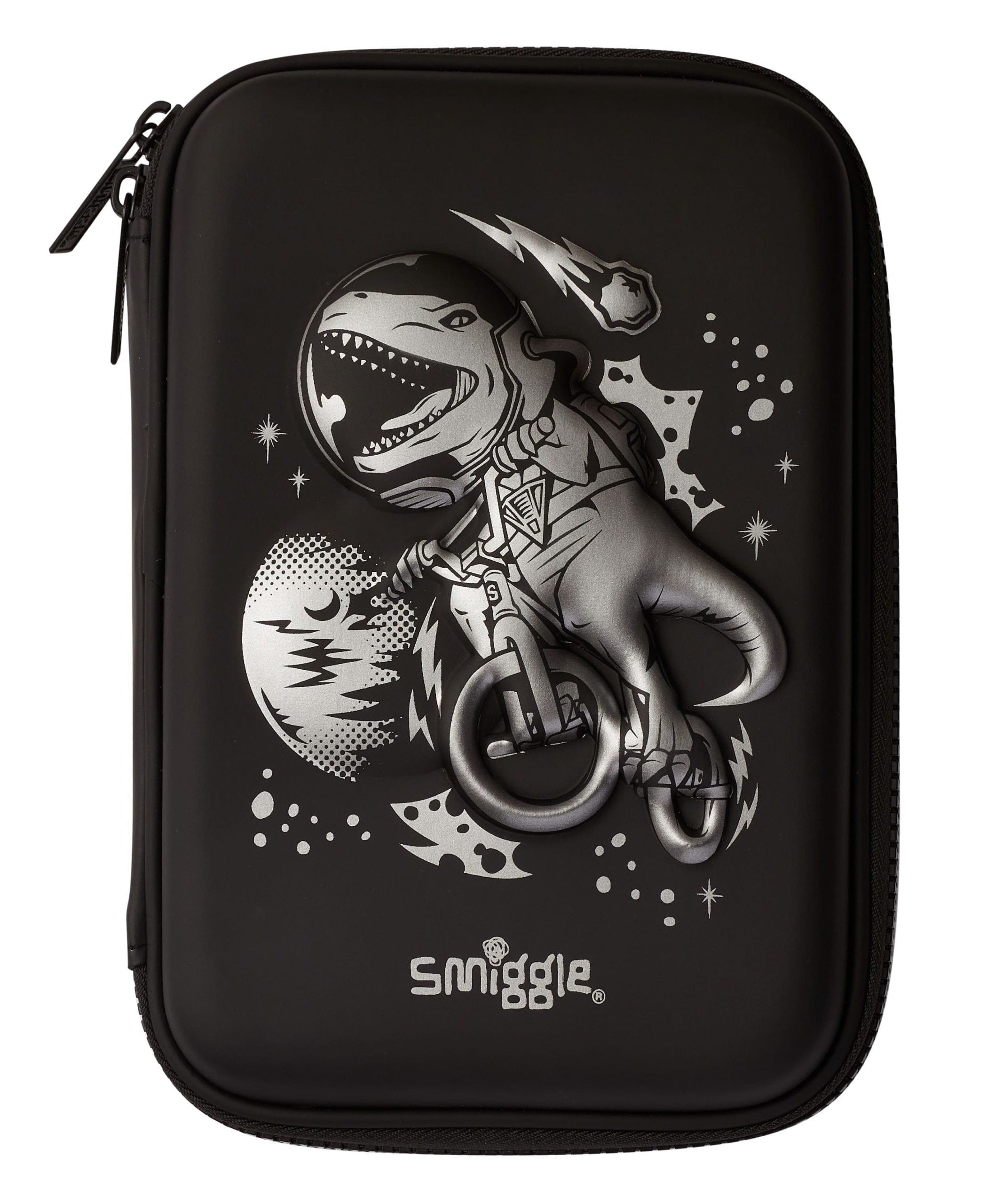 Smiggle - Better Together Kabartmalı Kalem Kutusu-Dinossi