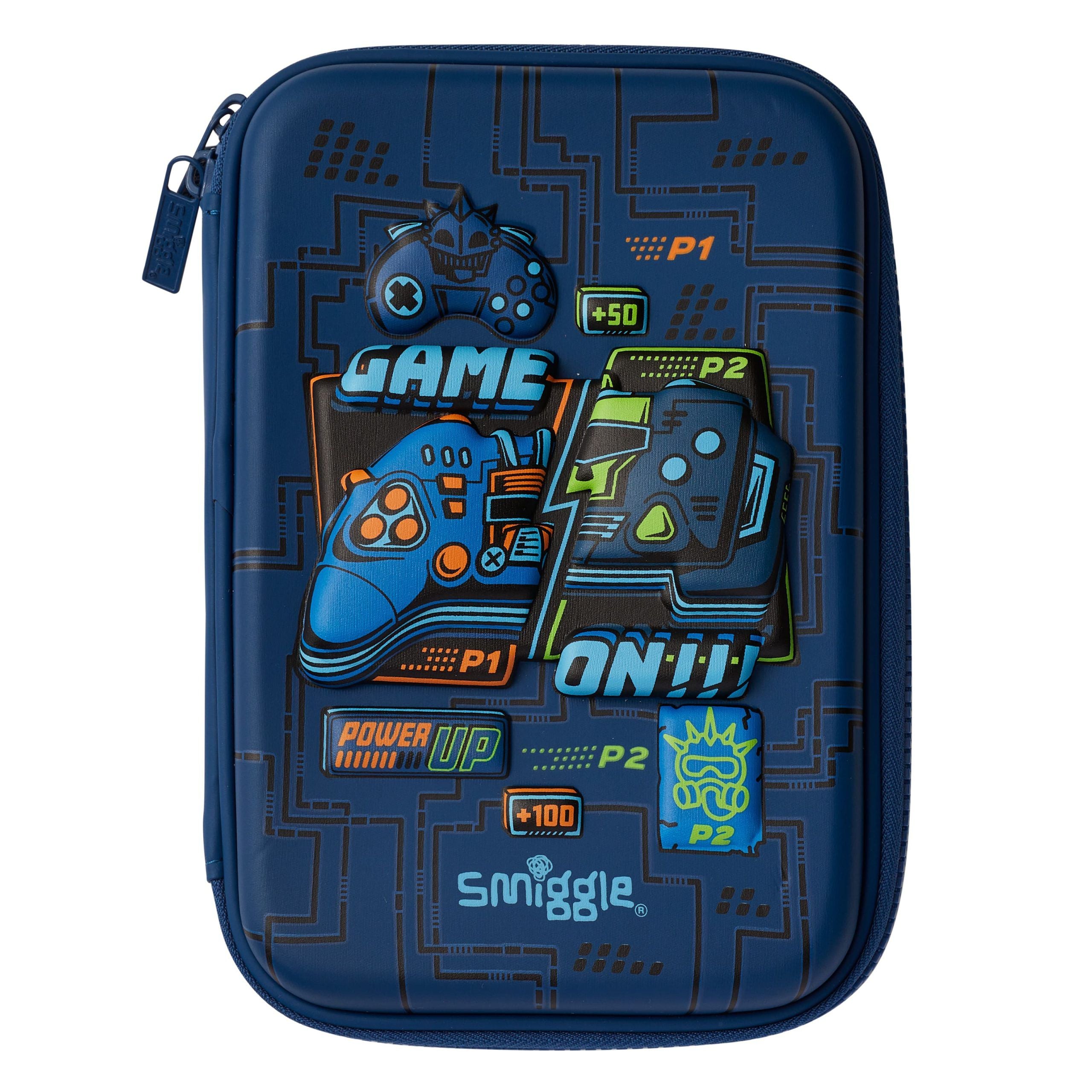 Smiggle - Better Together Kabartmalı Kalem Kutusu-Dinossi