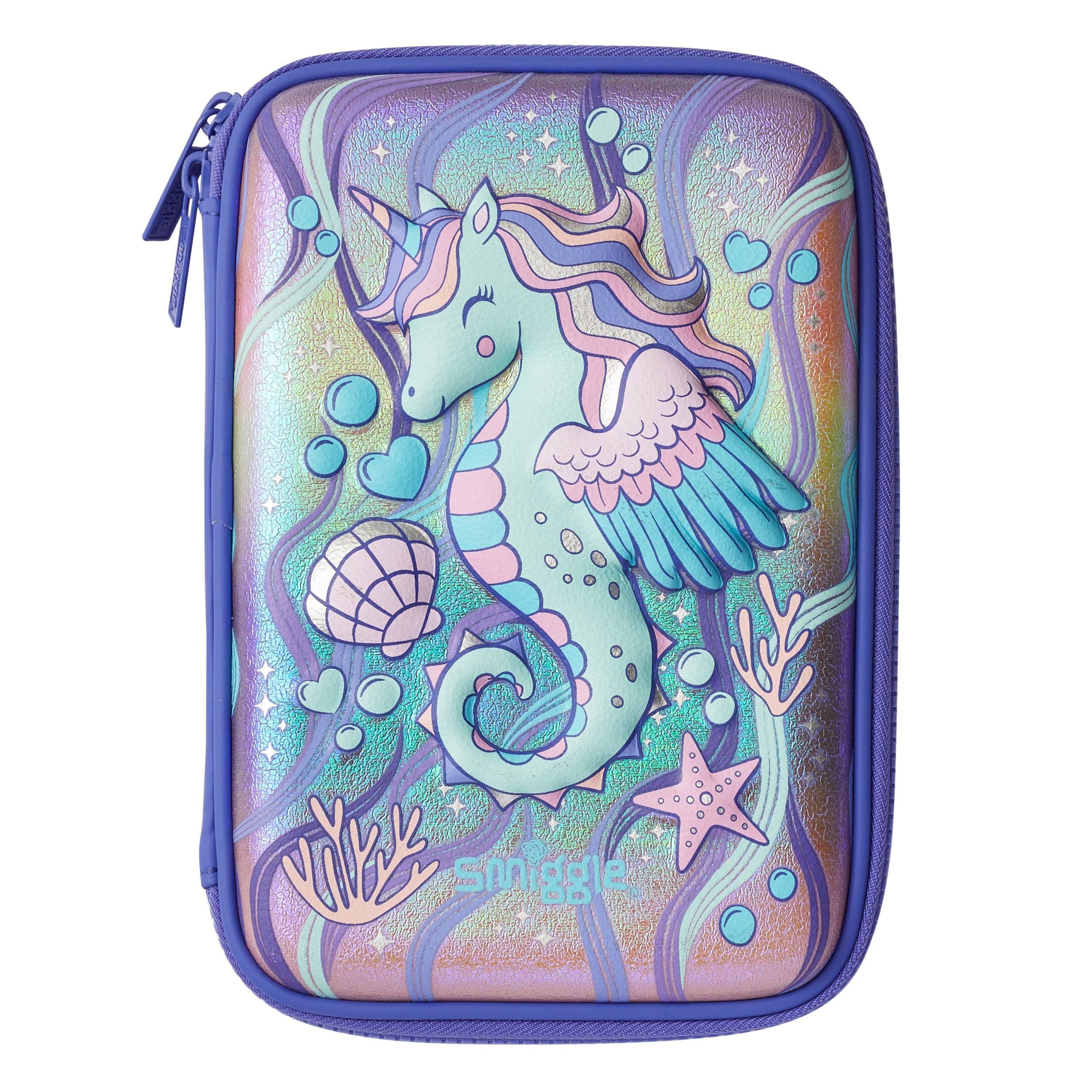 Smiggle - Better Together Kabartmalı Kalem Kutusu-Dinossi