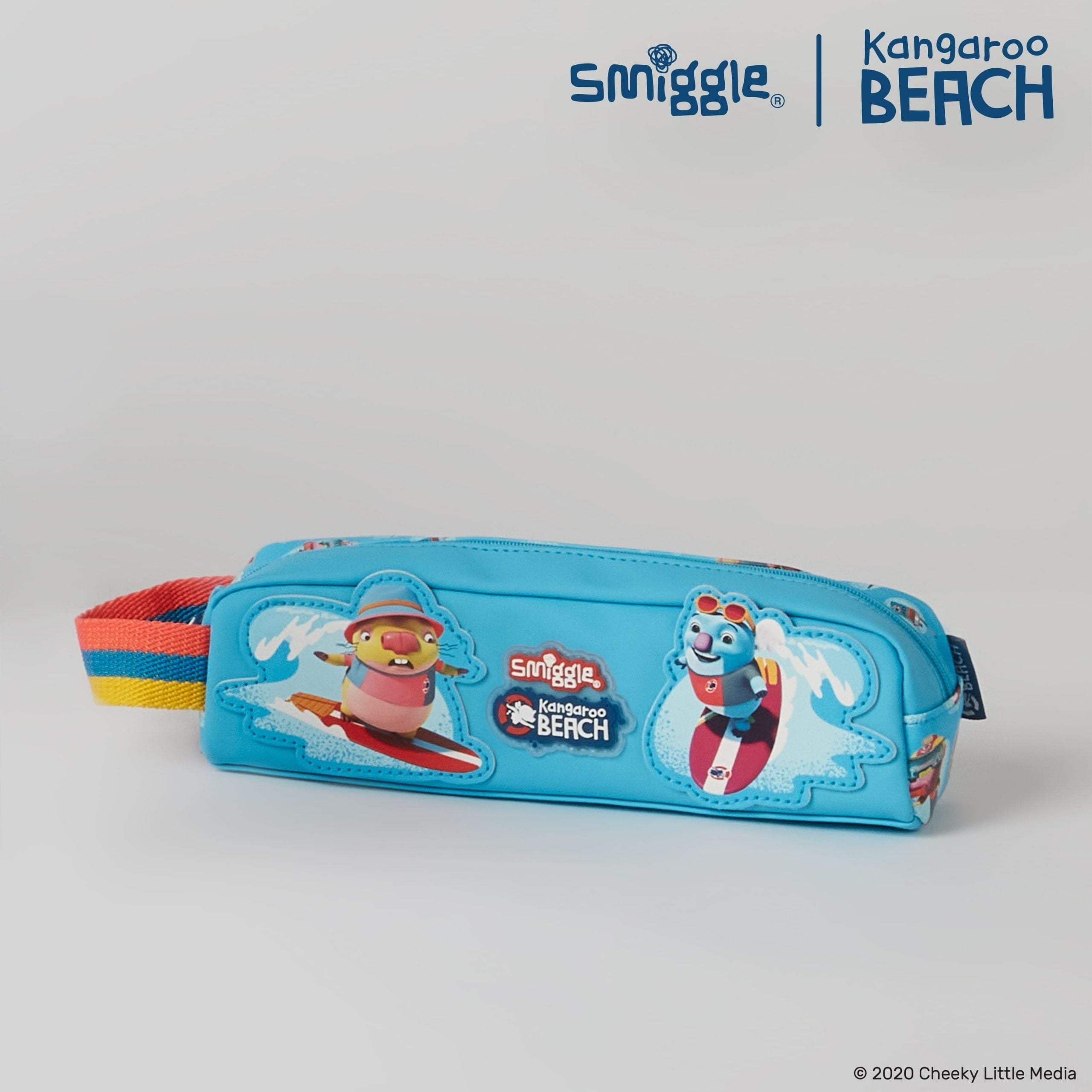 Smiggle - Kanguru Plajı Kalem Kutusu-Dinossi