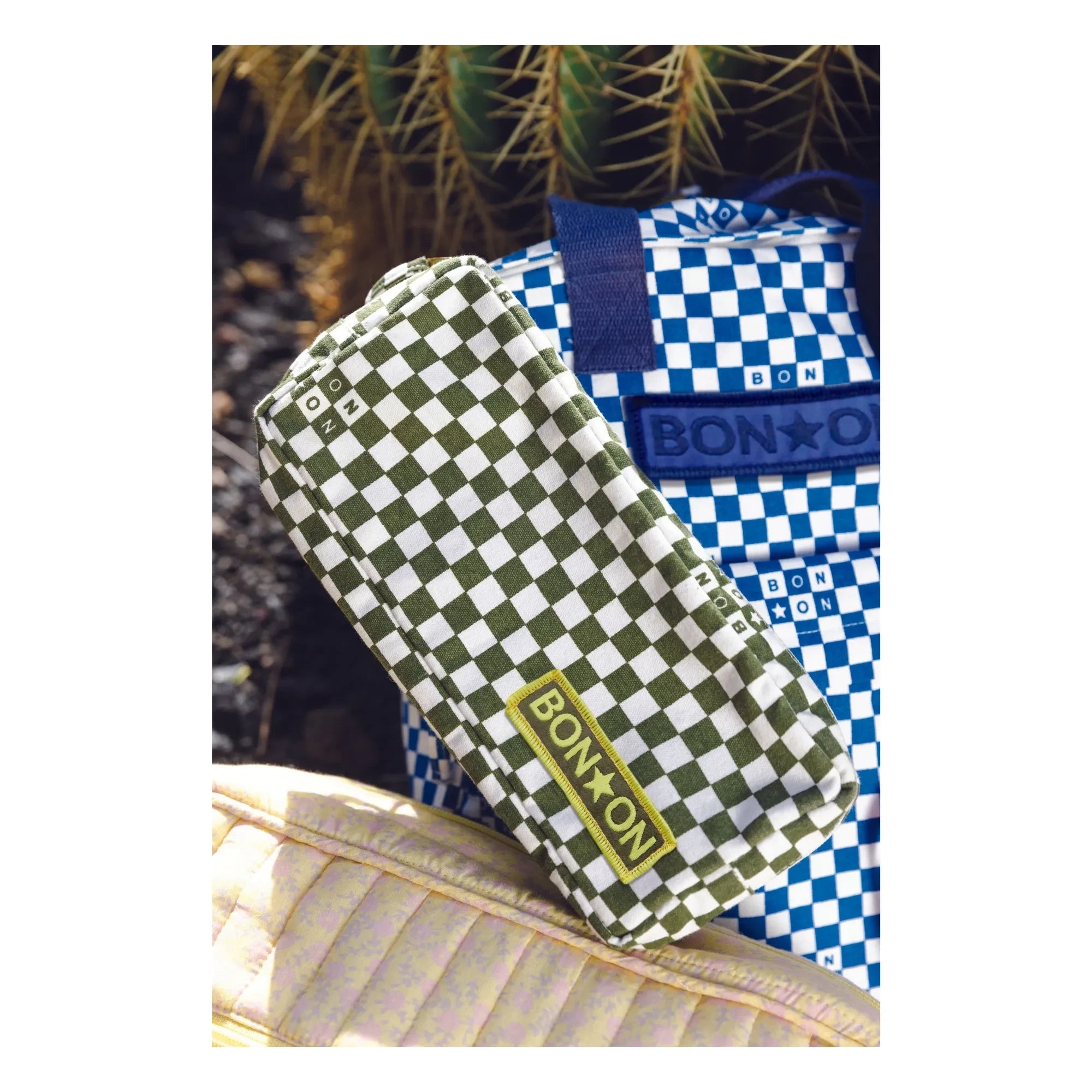 Bonton - Carreaux School Kit | Haki