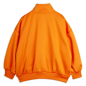 Mini Rodini - Sport Zip Sweatshirt Recycled Fibers | Orange