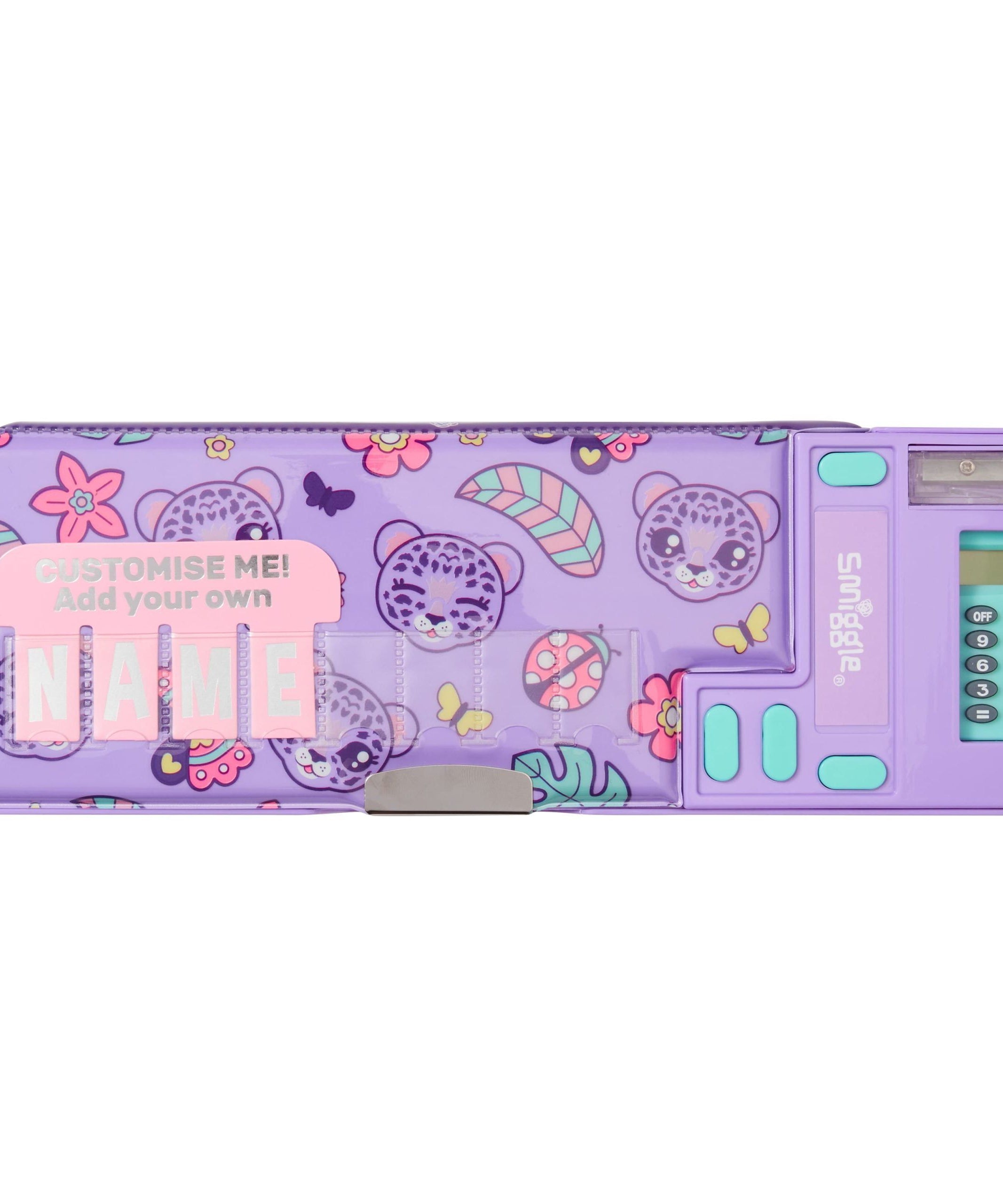 Smiggle - Best Budz Hesap Makineli Otomatik Kalem Kutusu-Dinossi