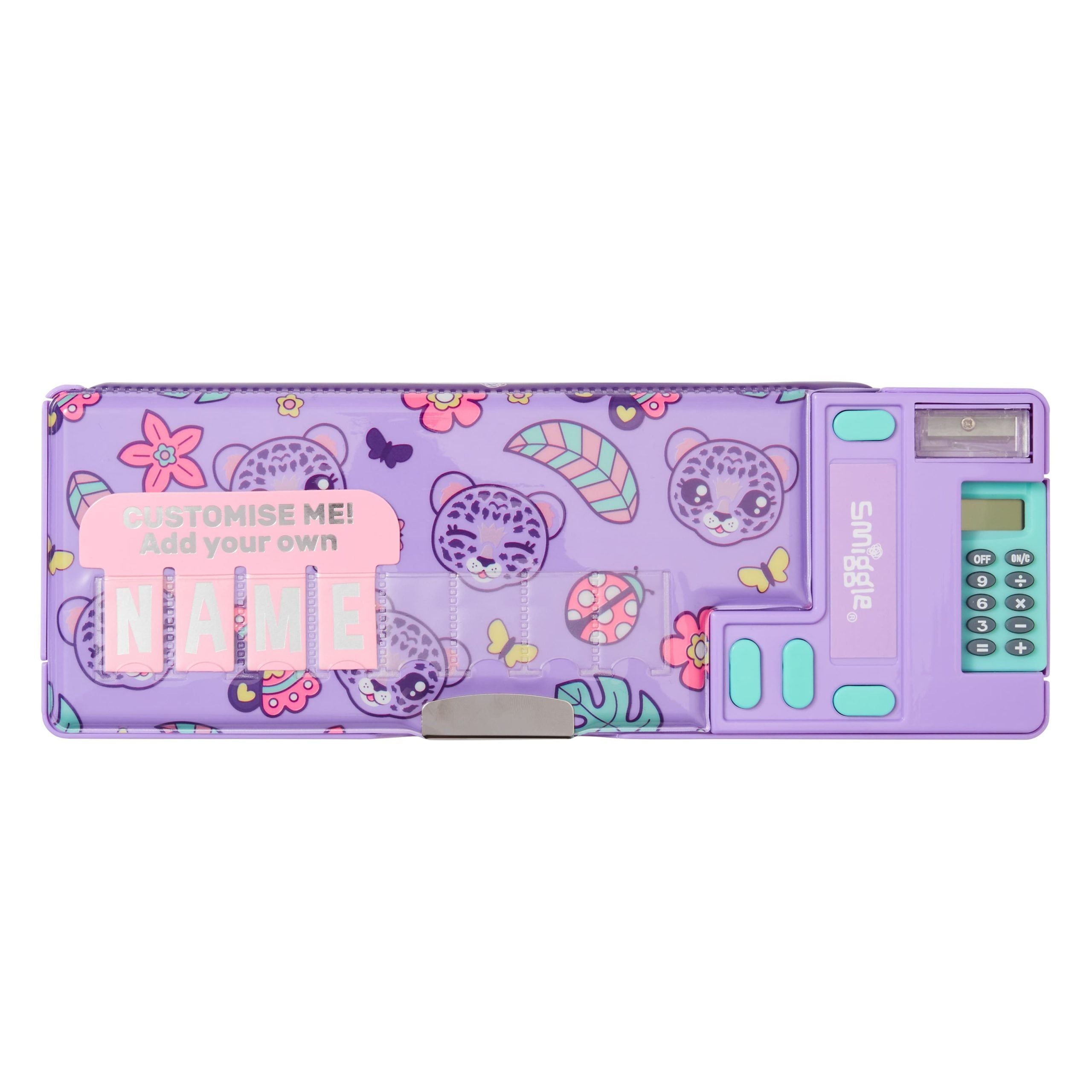 Smiggle - Best Budz Hesap Makineli Otomatik Kalem Kutusu-Dinossi