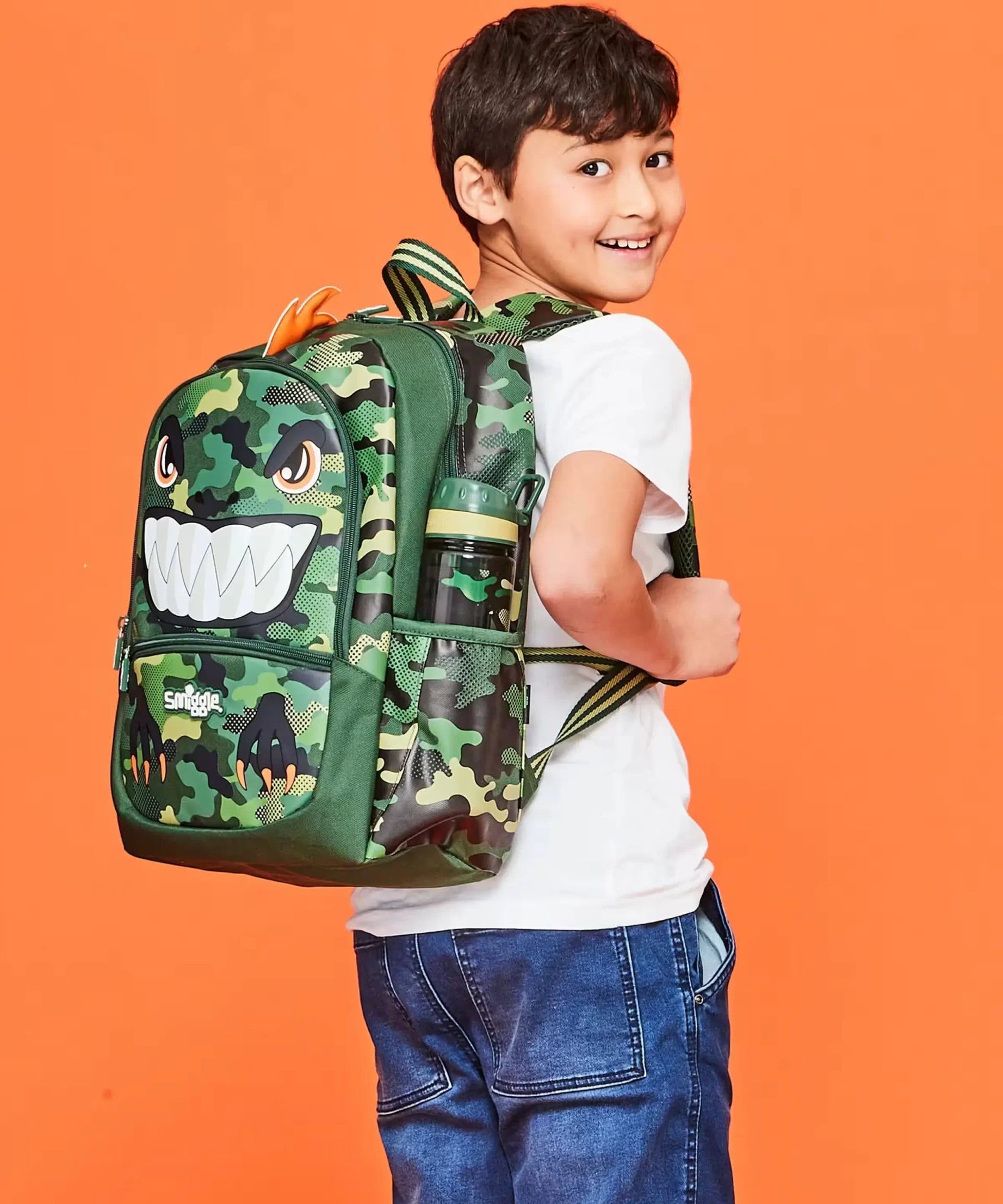 Smiggle - Best Budz 650ML BPA İçermeyen Suluk-Dinossi