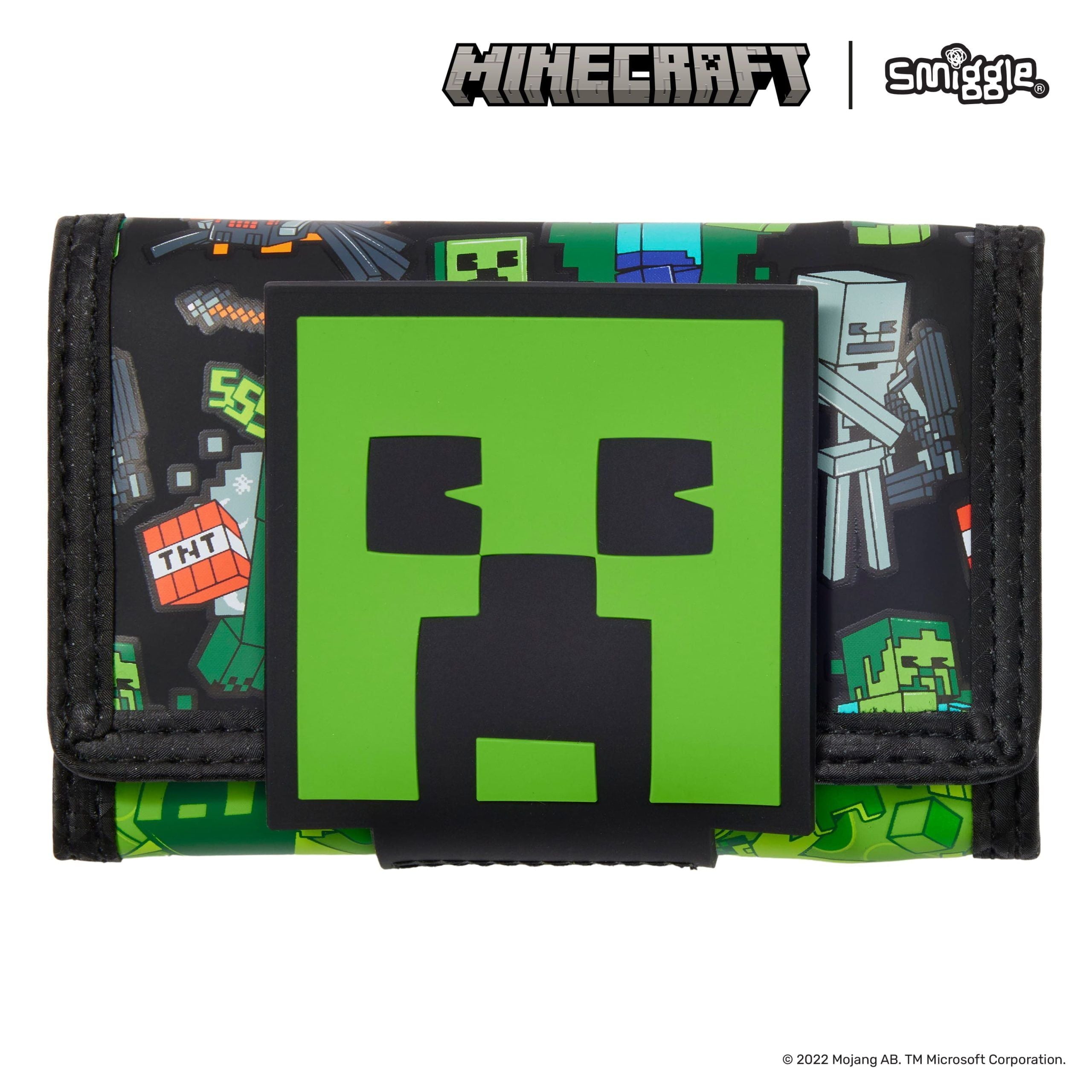 Smiggle - Minecraft Çocuk Cüzdanı-Dinossi