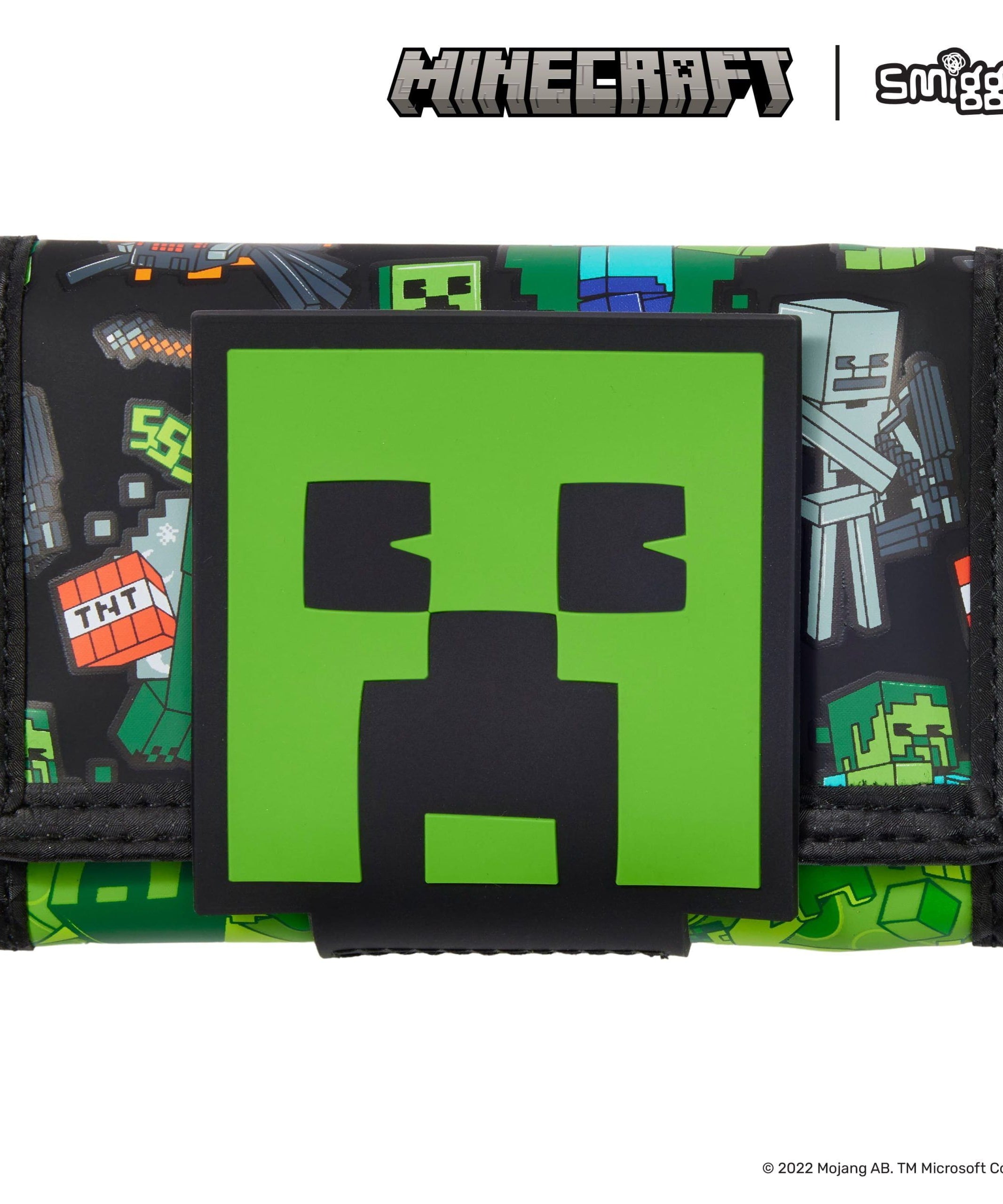 Smiggle - Minecraft Çocuk Cüzdanı-Dinossi