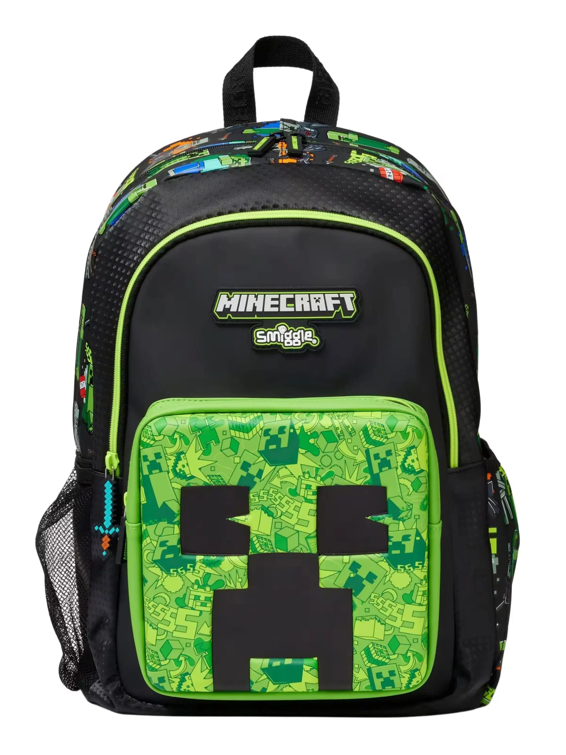 Smiggle - Minecraft 3lü Okul Çanta Seti-Dinossi