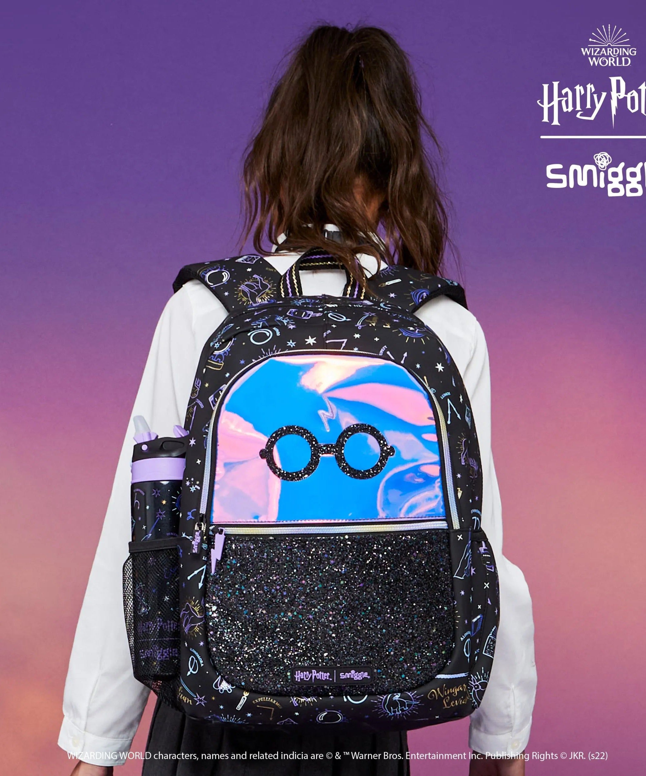 Smiggle - Harry Potter 3'lü Okul Çanta Seti-Dinossi