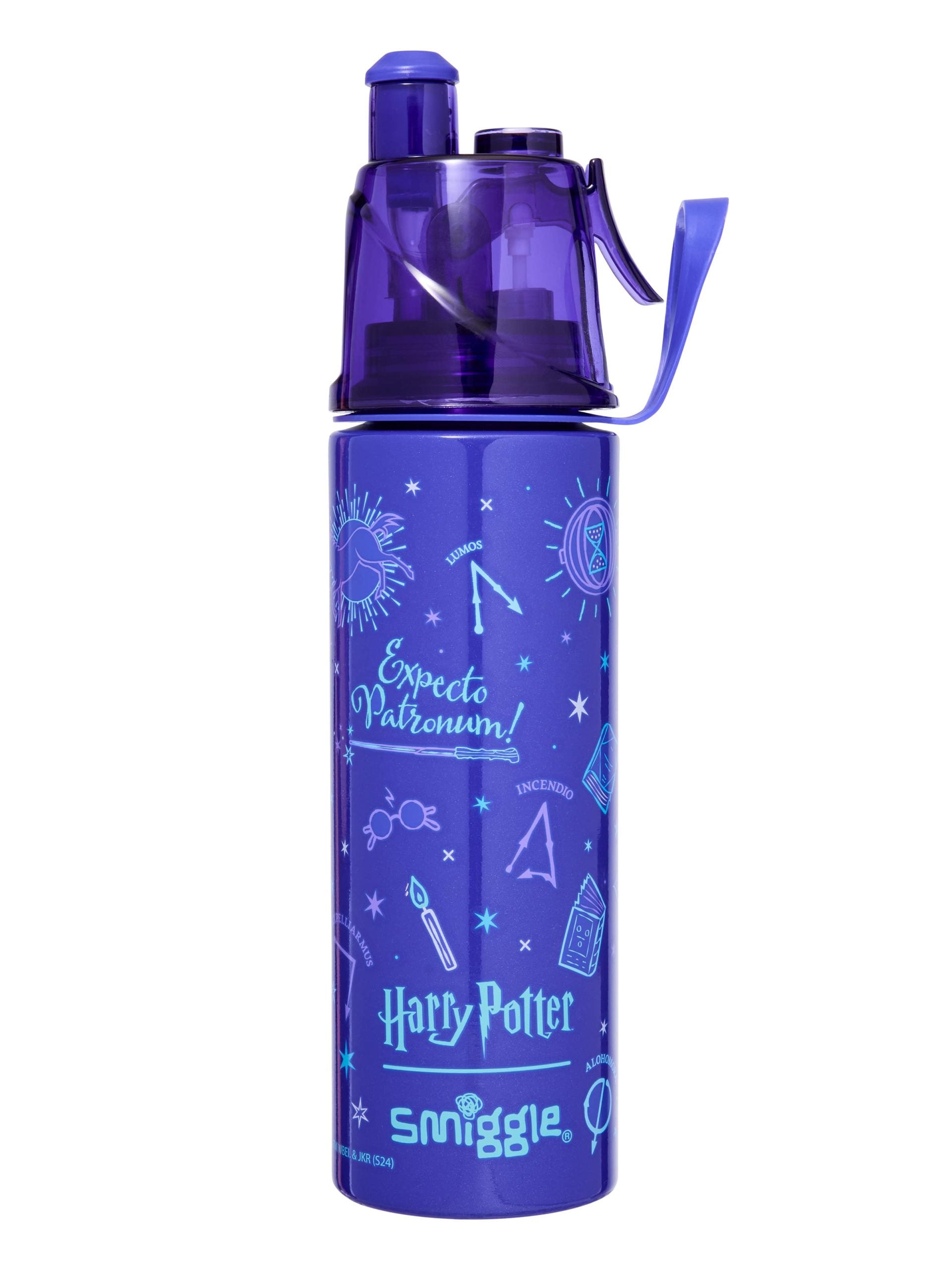 Smiggle - Harry Potter Su Püskürtmeli 500ML Çelik Matara-Dinossi