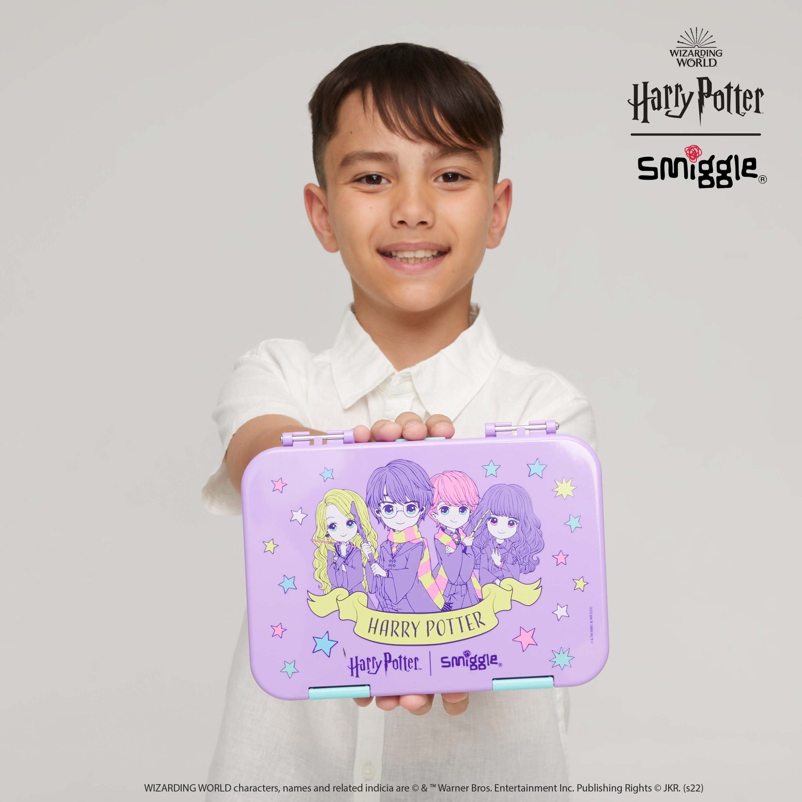Smiggle - Harry Potter Orta Boy Bento Yemek Kutusu-Dinossi
