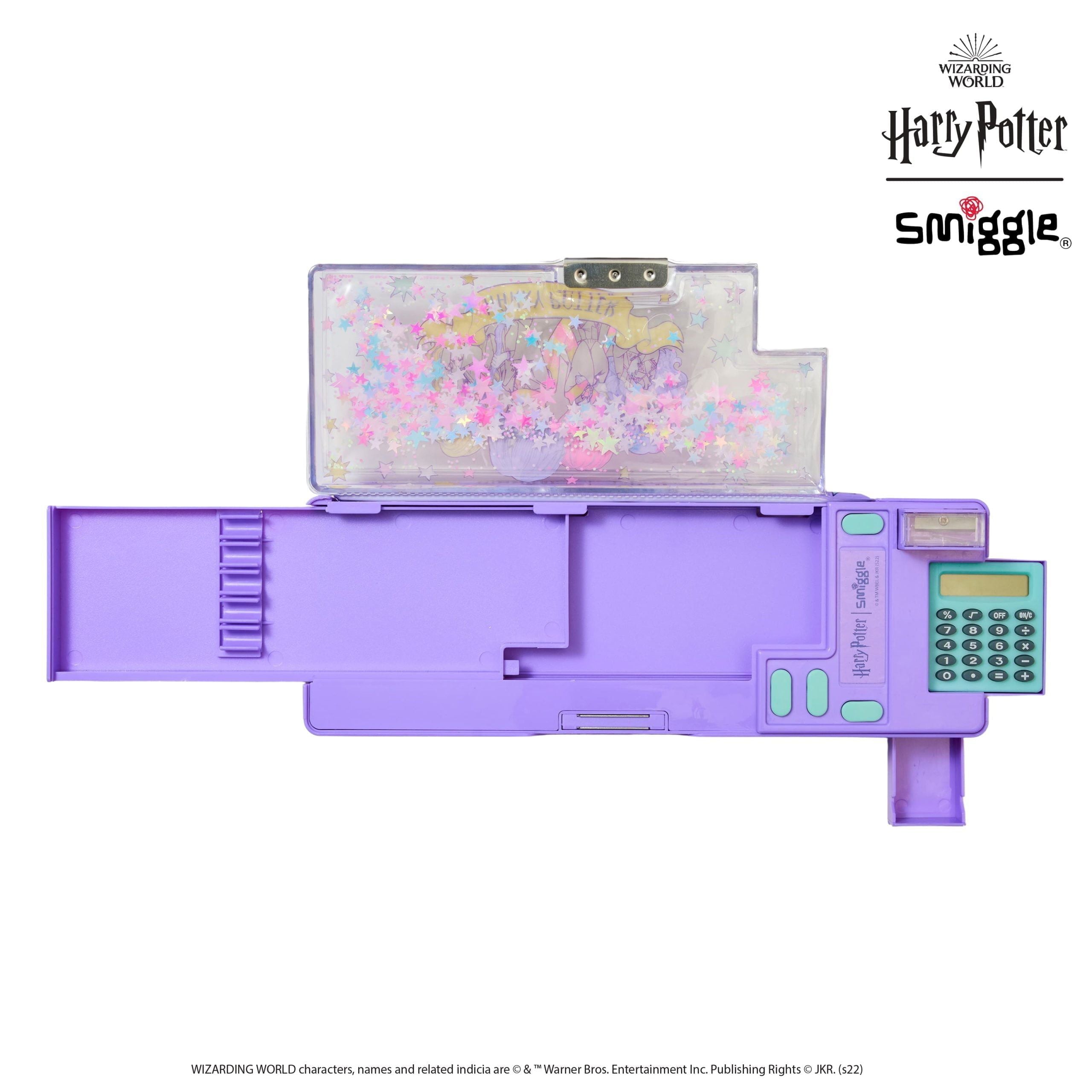 Smiggle - Harry Potter Hesap Makineli Otomatik Kalem Kutusu-Dinossi