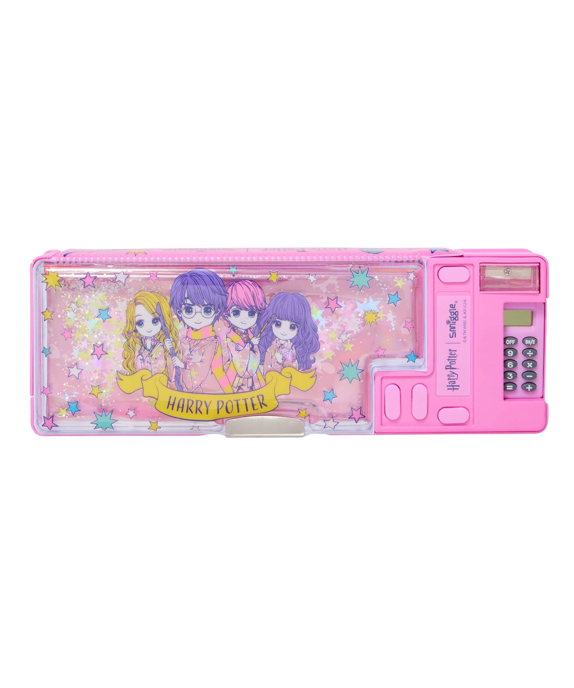 Smiggle - Harry Potter Hesap Makineli Otomatik Kalem Kutusu-Dinossi